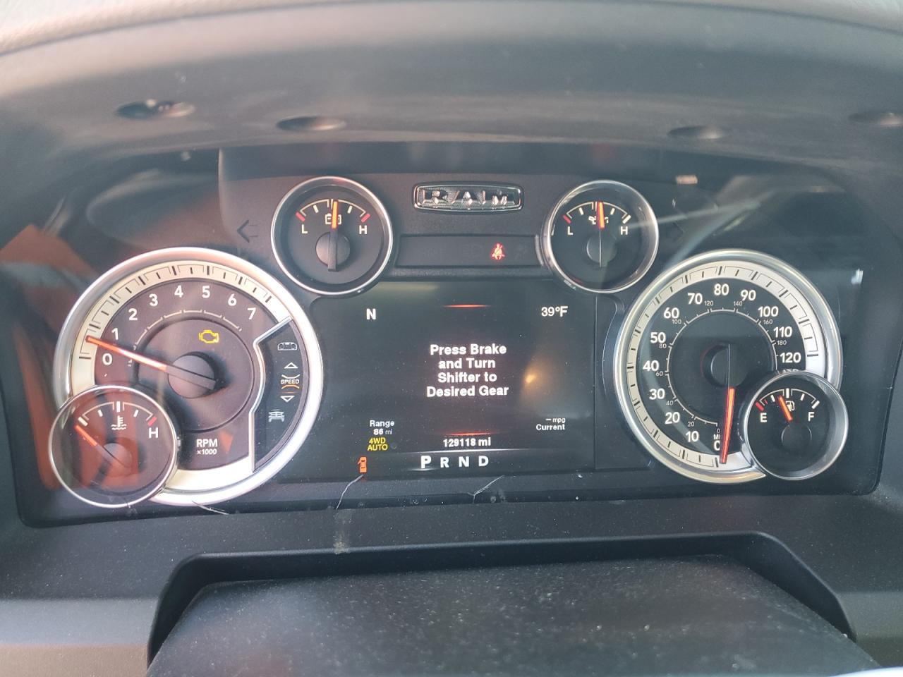 2013 RAM 1500 VIN 1C6RR7LTXDS721147 Copart auction photo, front end / minor dent/scratches damage thumbnail 9