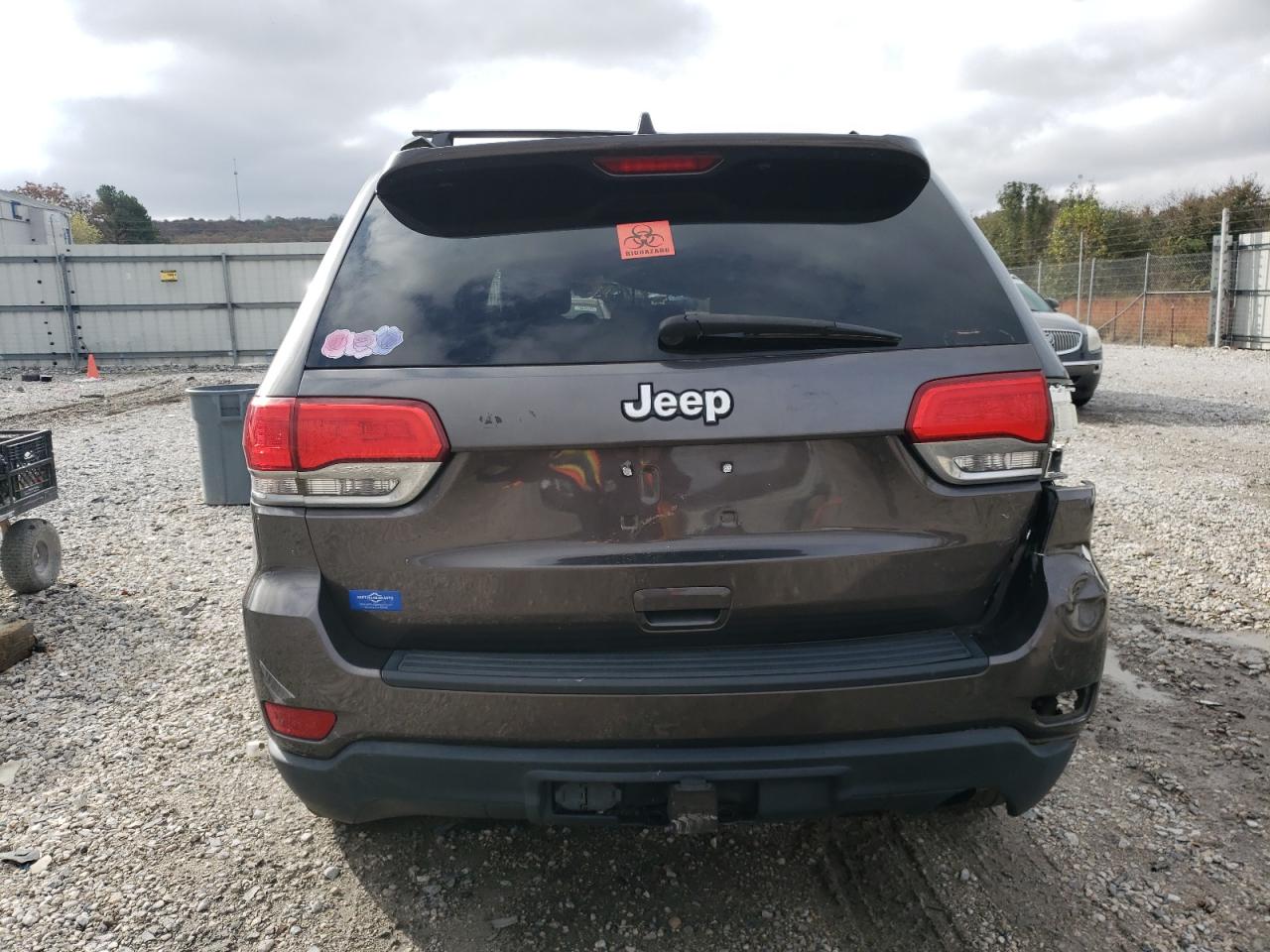 2014 Jeep Grand Cherokee VIN 1C4RJEAG3EC157234 Copart auction photo, all over damage thumbnail 6