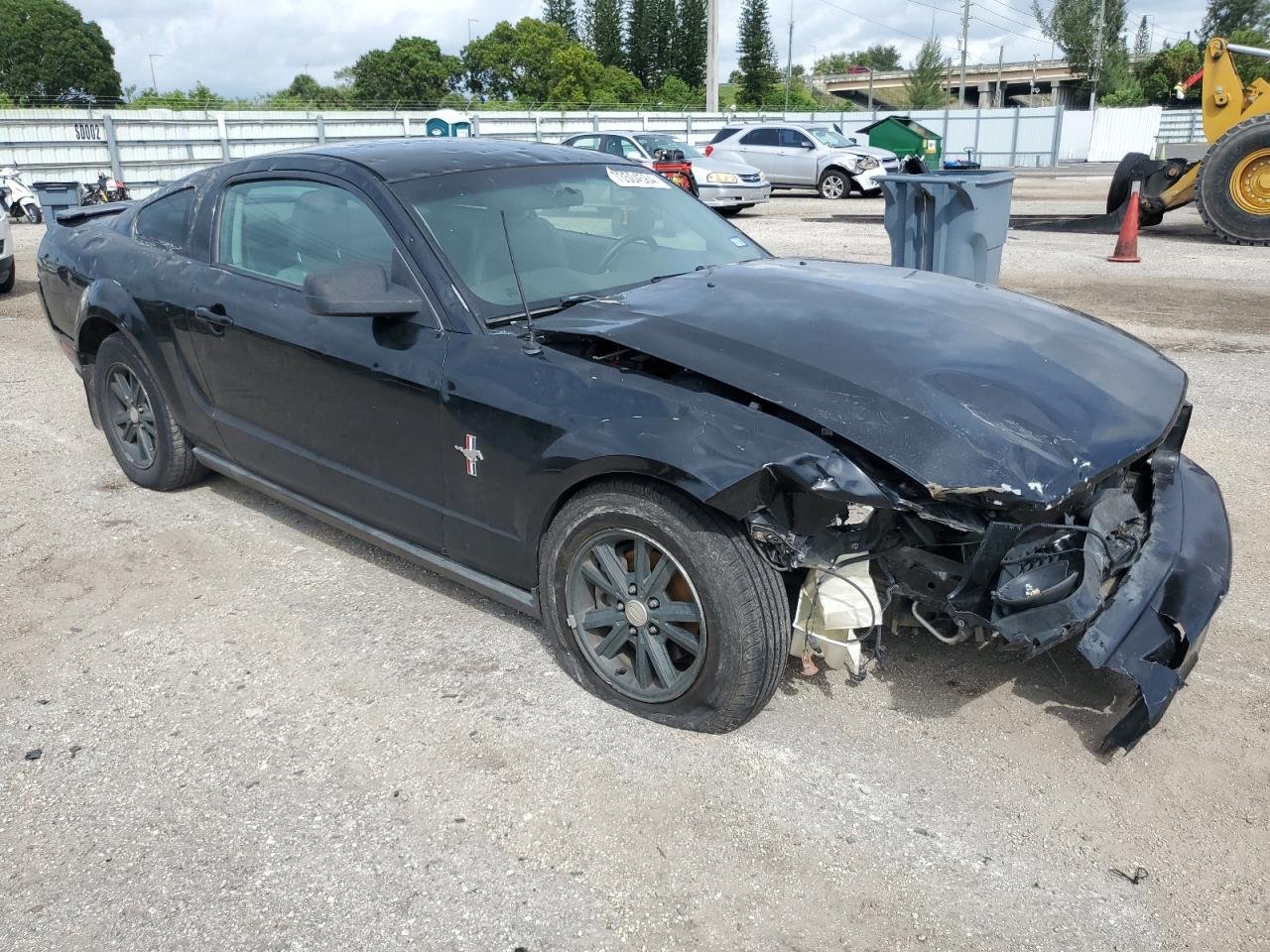 2007 Ford Mustang VIN 1ZVFT80N875339143 Copart auction photo, all over / hail damage thumbnail 4