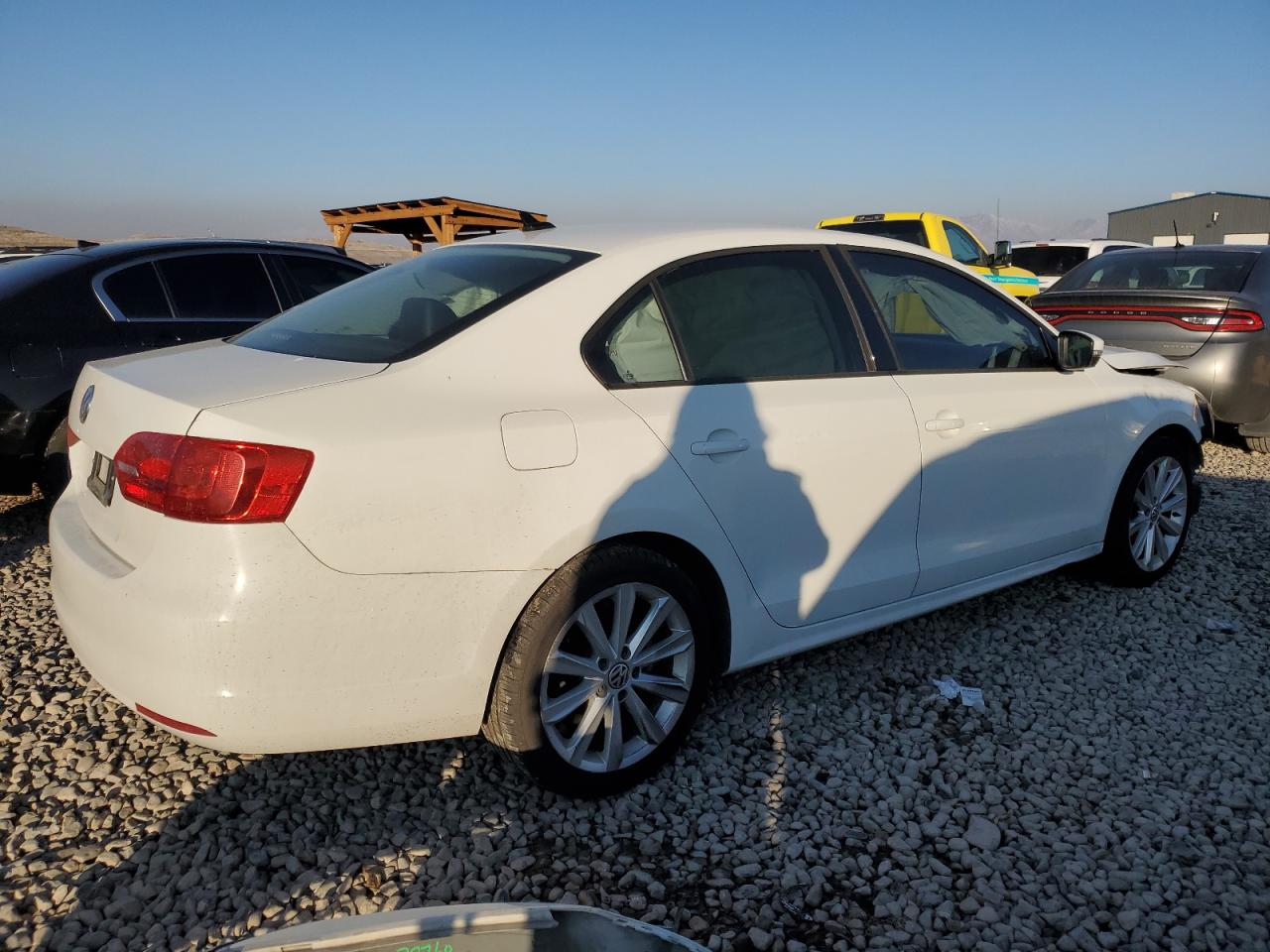 2014 Volkswagen Jetta VIN 3VWD17AJ8EM306511 Copart auction photo, front end damage thumbnail 3
