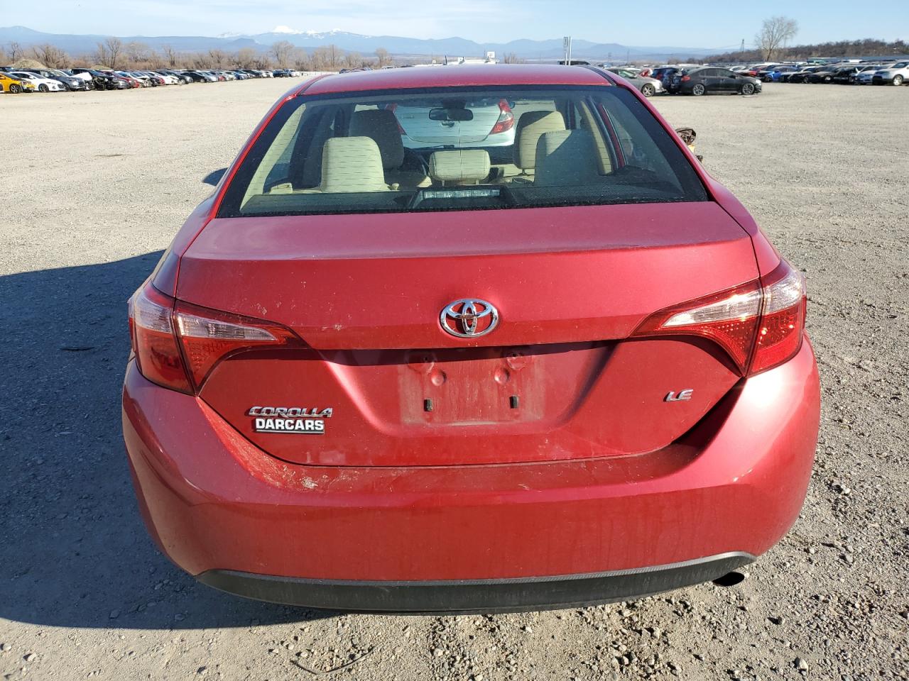 2017 Toyota Corolla VIN 2T1BURHE0HC847524 Copart auction photo, front end / side damage thumbnail 6