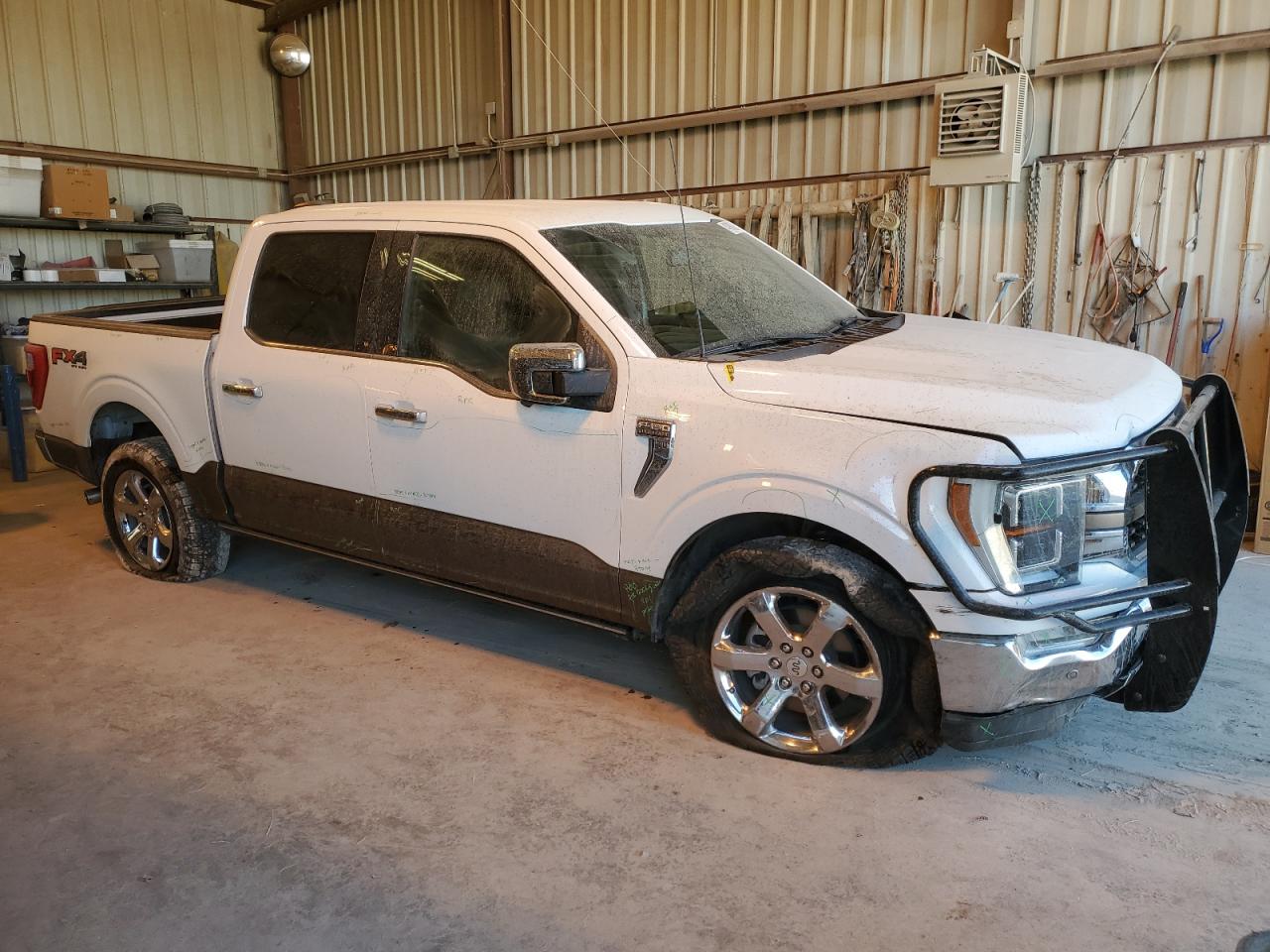 2022 Ford F-150 VIN 1FTFW1E57NFA48411 Copart auction photo, front end / minor dent/scratches damage thumbnail 4