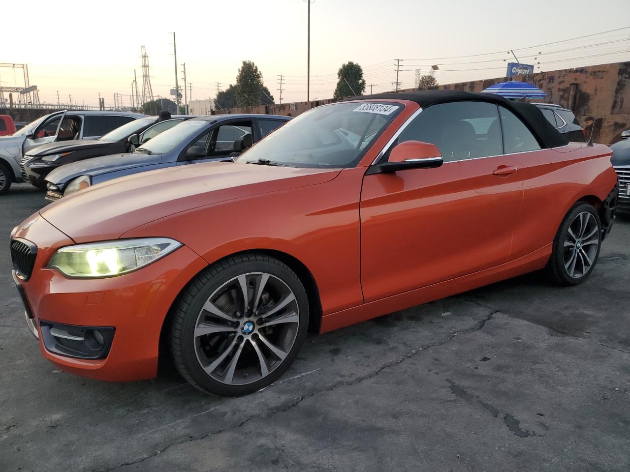 2017 BMW 2er VIN WBA2M9C33HV717575 - Copart auction photo