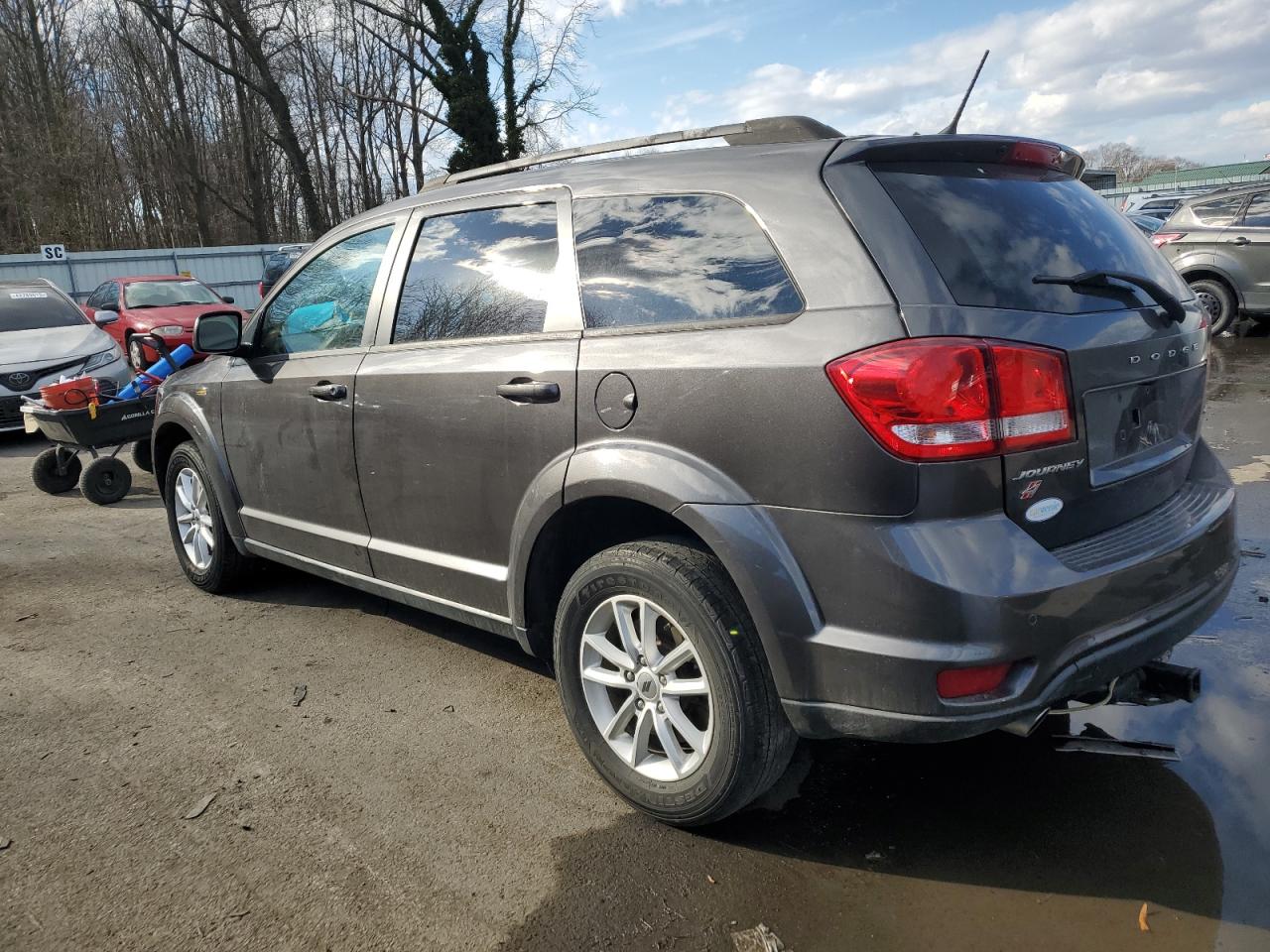 2018 Dodge Journey VIN 3C4PDDBG8JT364126 Copart auction photo, front end damage thumbnail 2