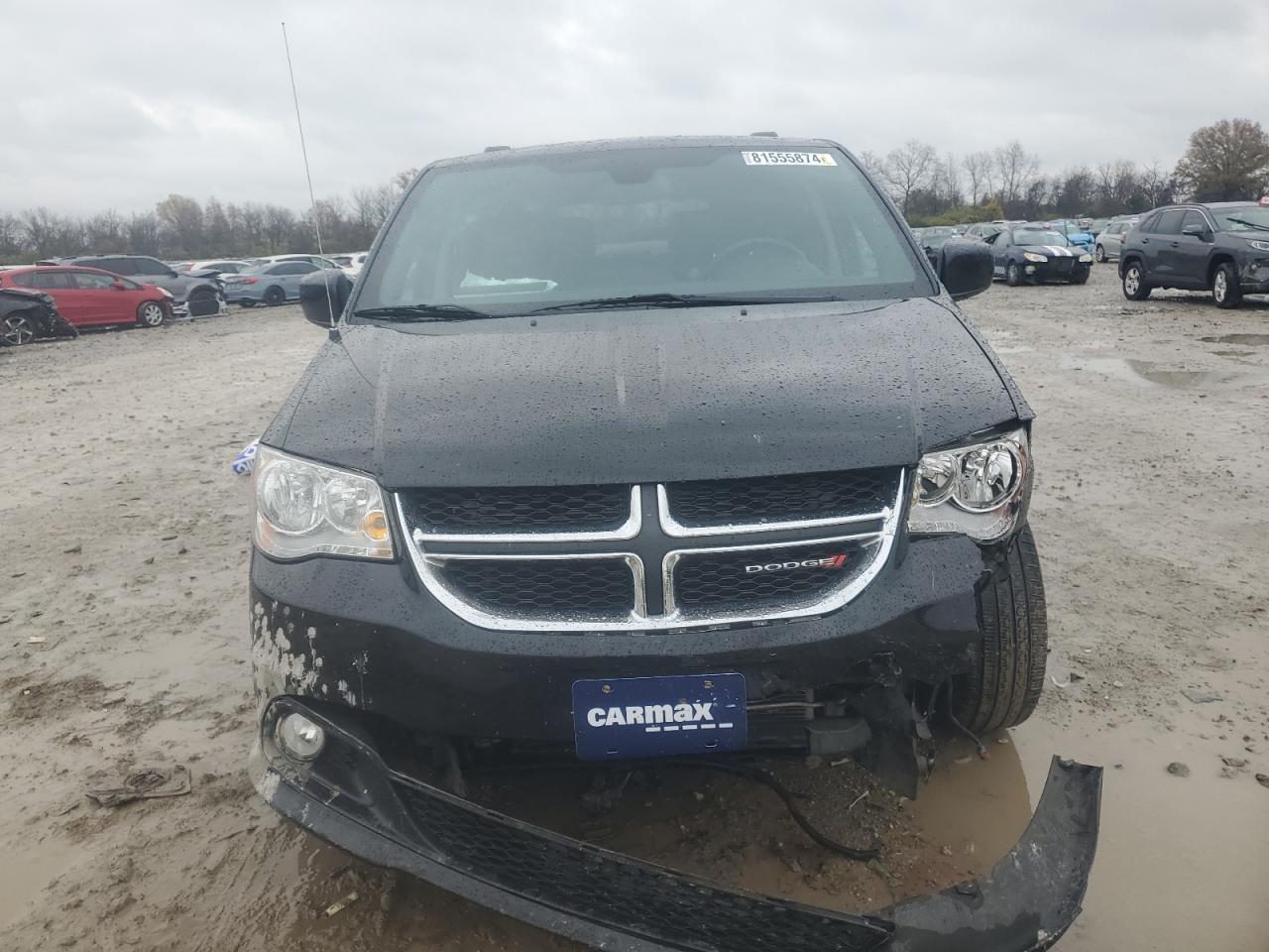 2018 Dodge Caravan VIN 2C4RDGCG1JR281875 Copart auction photo, front end damage thumbnail 5