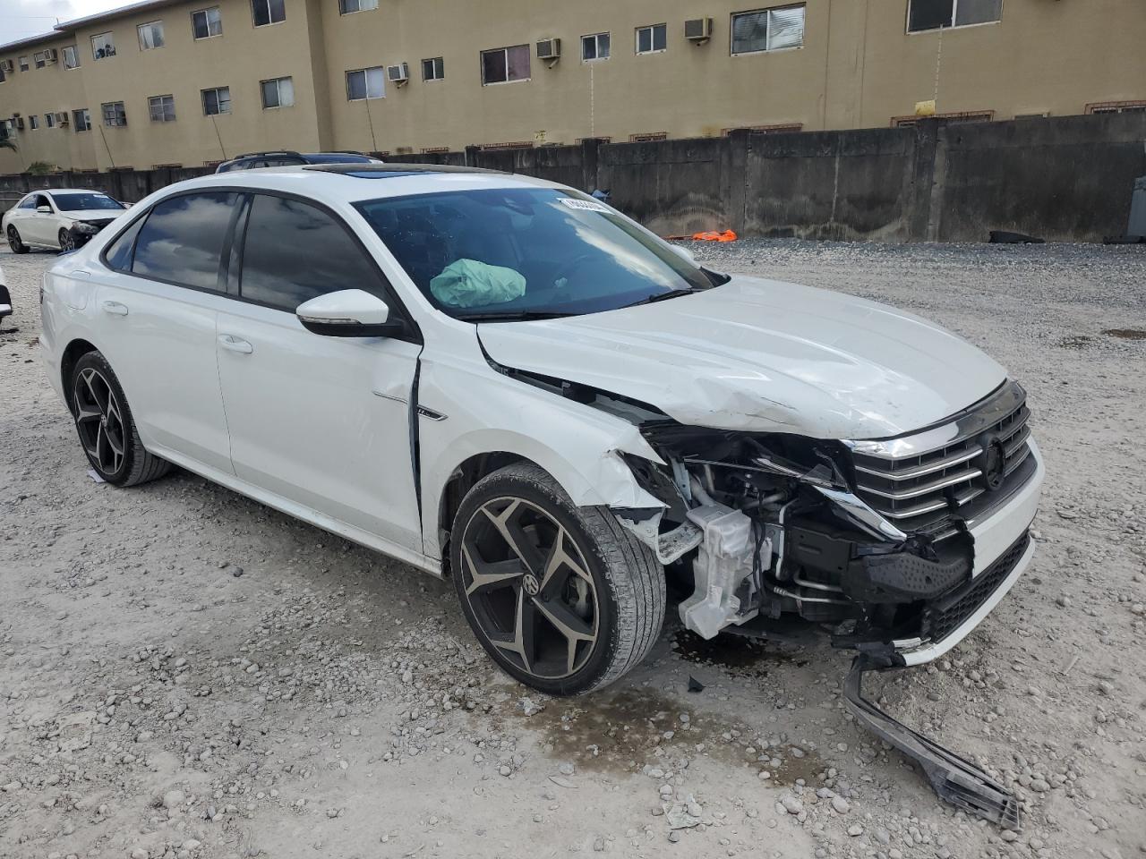 2020 Volkswagen Passat VIN 1VWMA7A3XLC026511 Copart auction photo, front end damage thumbnail 4