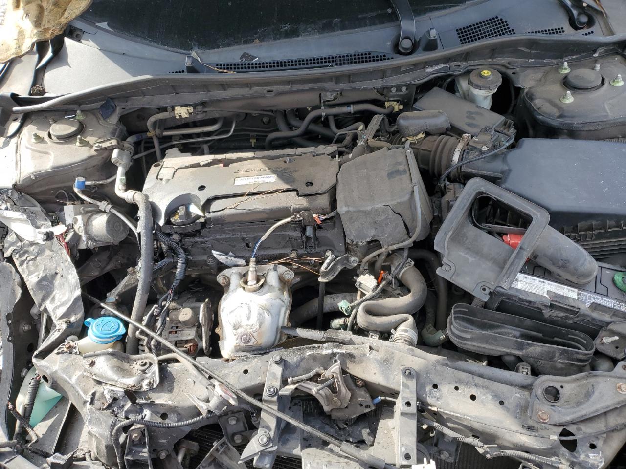 2017 Honda Accord VIN 1HGCR2F44HA022857 Copart auction photo, front end / undercarriage damage thumbnail 11