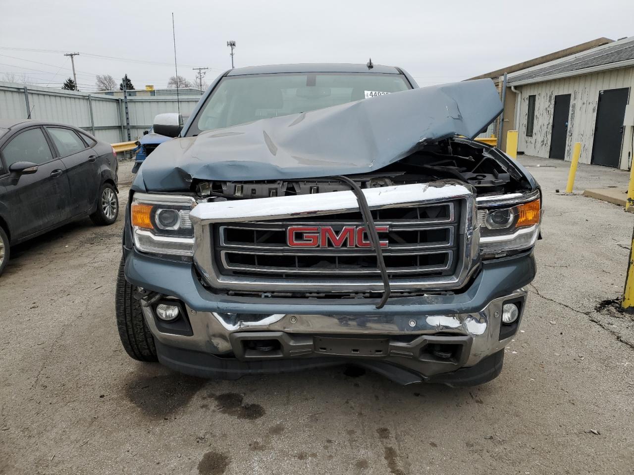 2014 GMC Sierra VIN 3GTU2VEC7EG498082 Copart auction photo, front end damage thumbnail 5