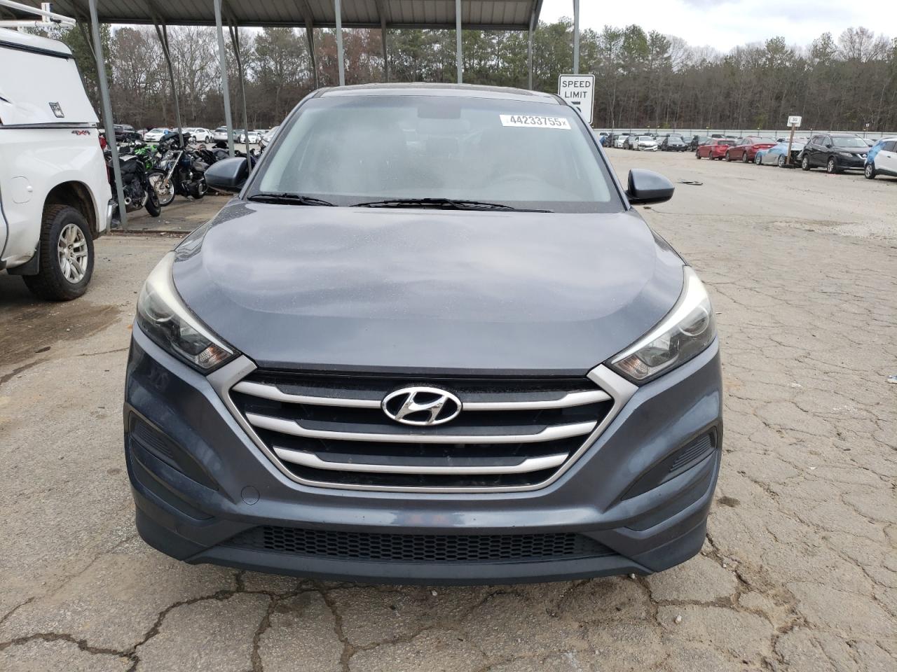 2017 Hyundai Tucson VIN KM8J23A42HU447205 Copart auction photo, mechanical damage thumbnail 5