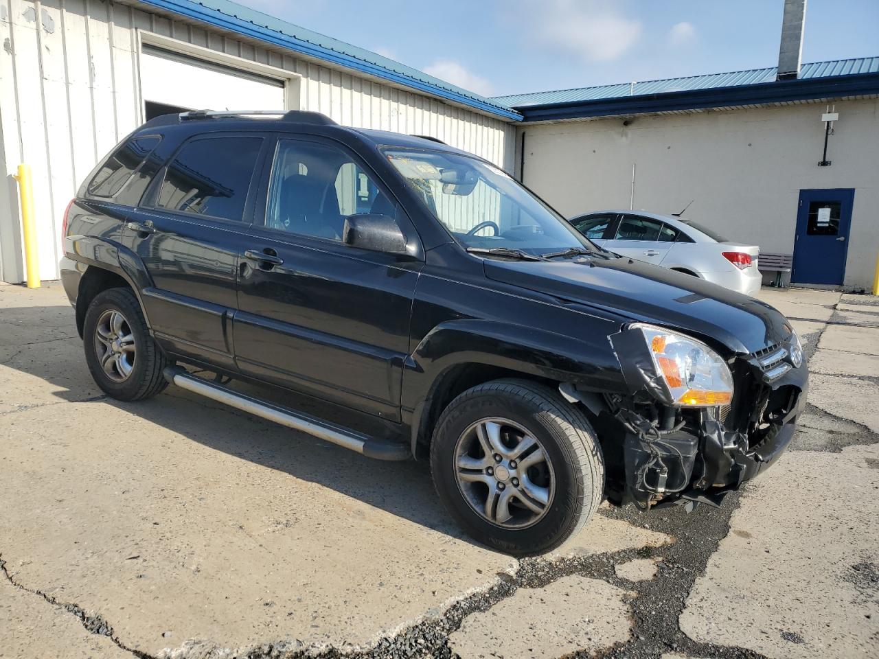 2008 KIA Sportage VIN KNDJE723787511472 Copart auction photo, front end damage thumbnail 4