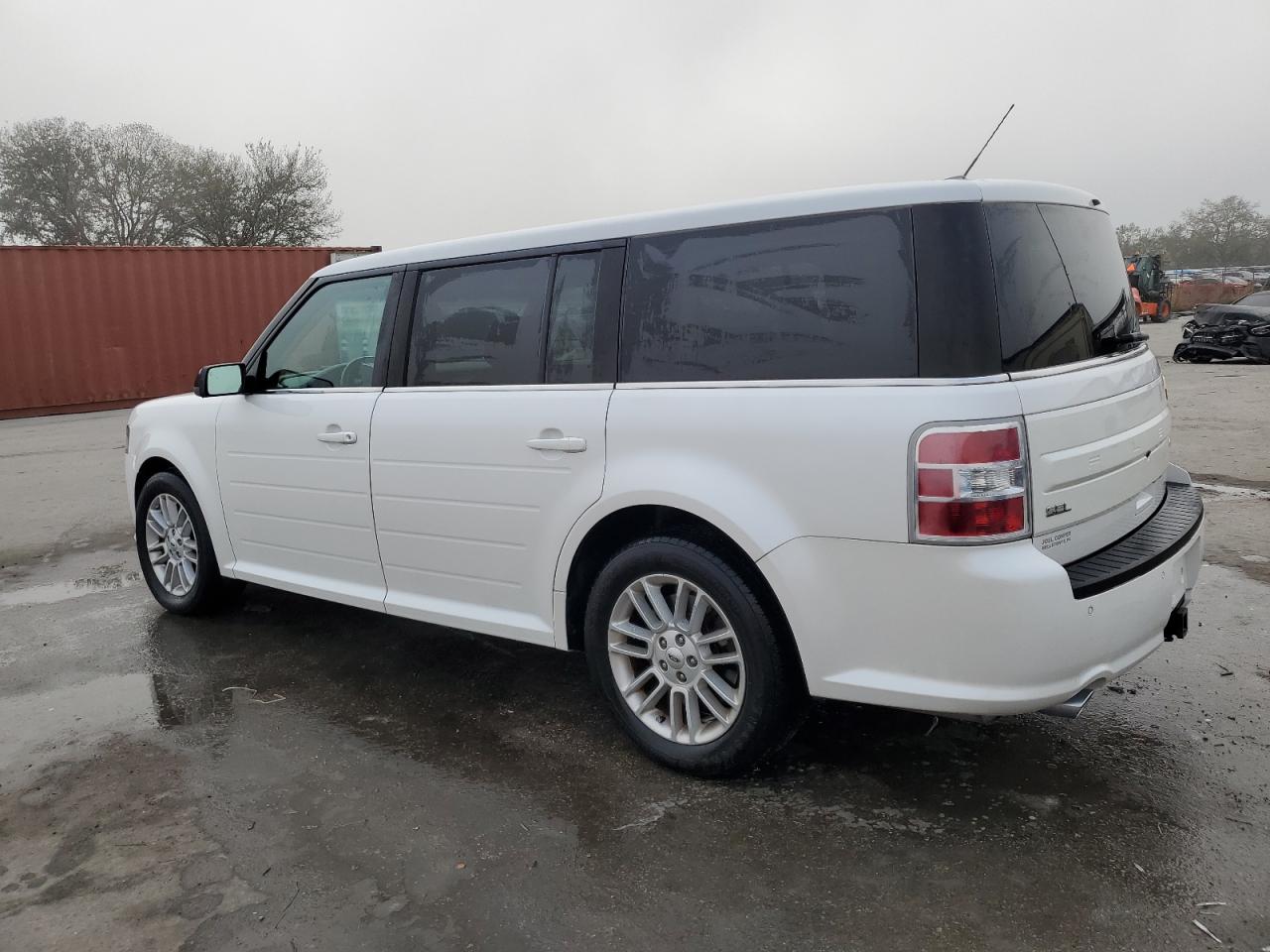 2014 Ford Flex VIN 2FMHK6C85EBD26654 Copart auction photo, side damage thumbnail 2