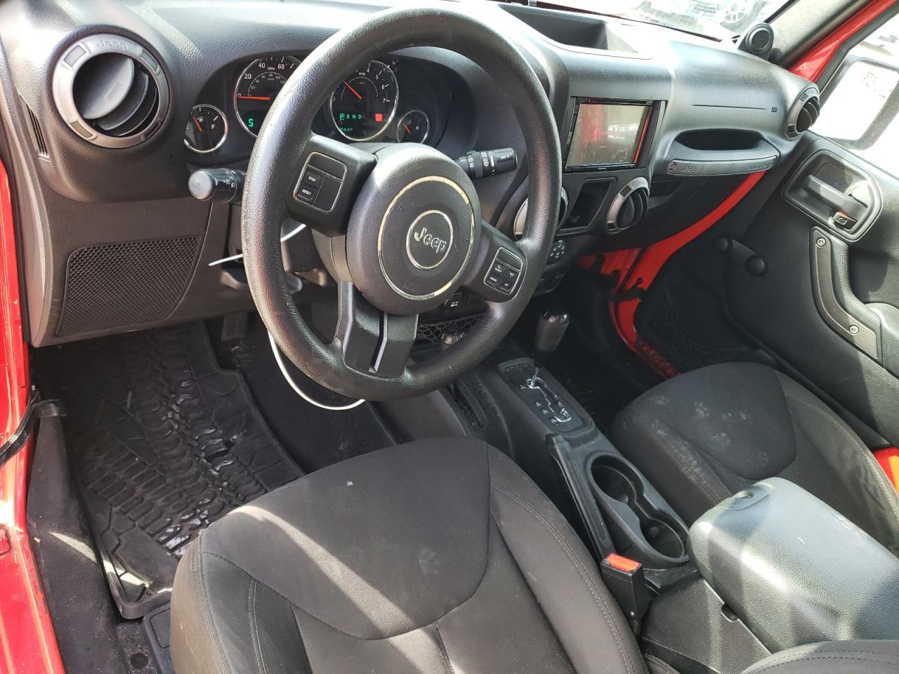 2013 Jeep Wrangler VIN 1C4AJWAG3DL655015 Copart auction photo, rejected repair / minor dent/scratches damage thumbnail 8