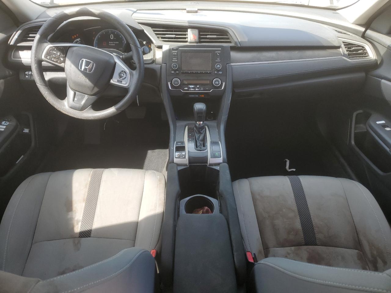 2020 Honda Civic VIN 2HGFC2F63LH573744 Copart auction photo, side / front end damage thumbnail 8
