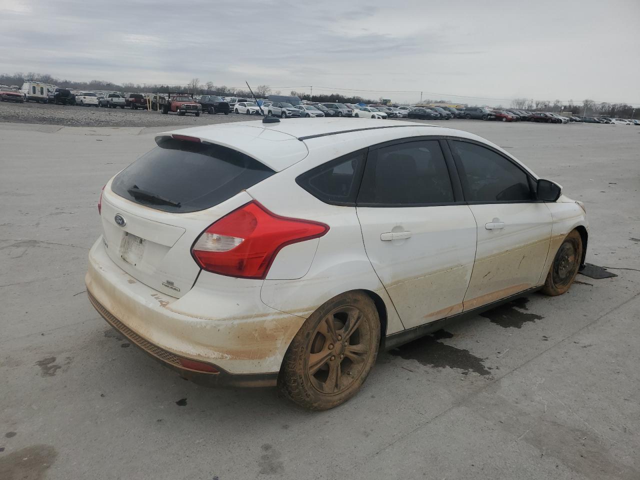 2014 Ford Focus VIN 1FADP3K22EL127373 Copart auction photo, water/flood damage thumbnail 3