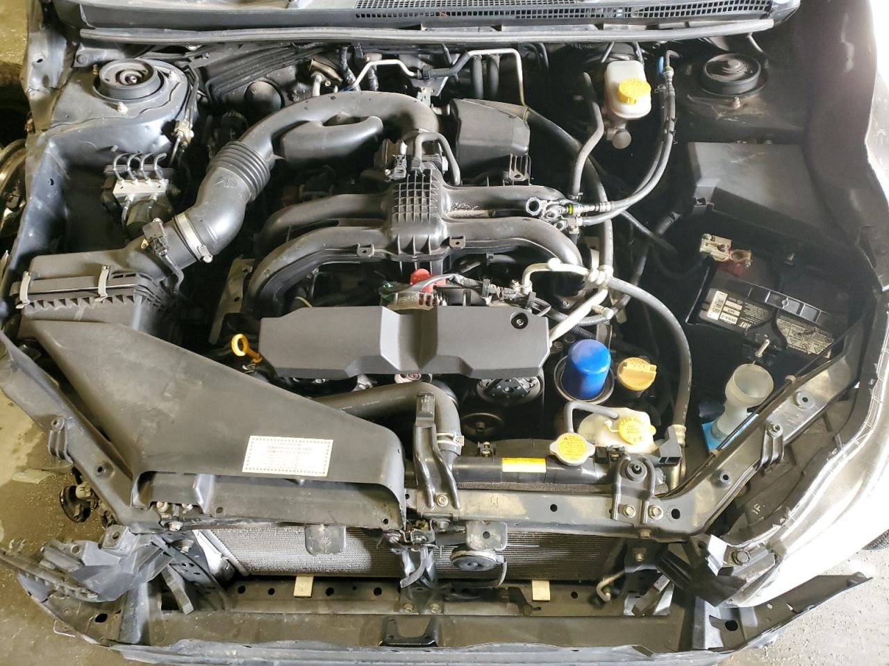 2013 Subaru XV VIN JF2GPACC0DH860480 Copart auction photo, front end / rear end damage thumbnail 12