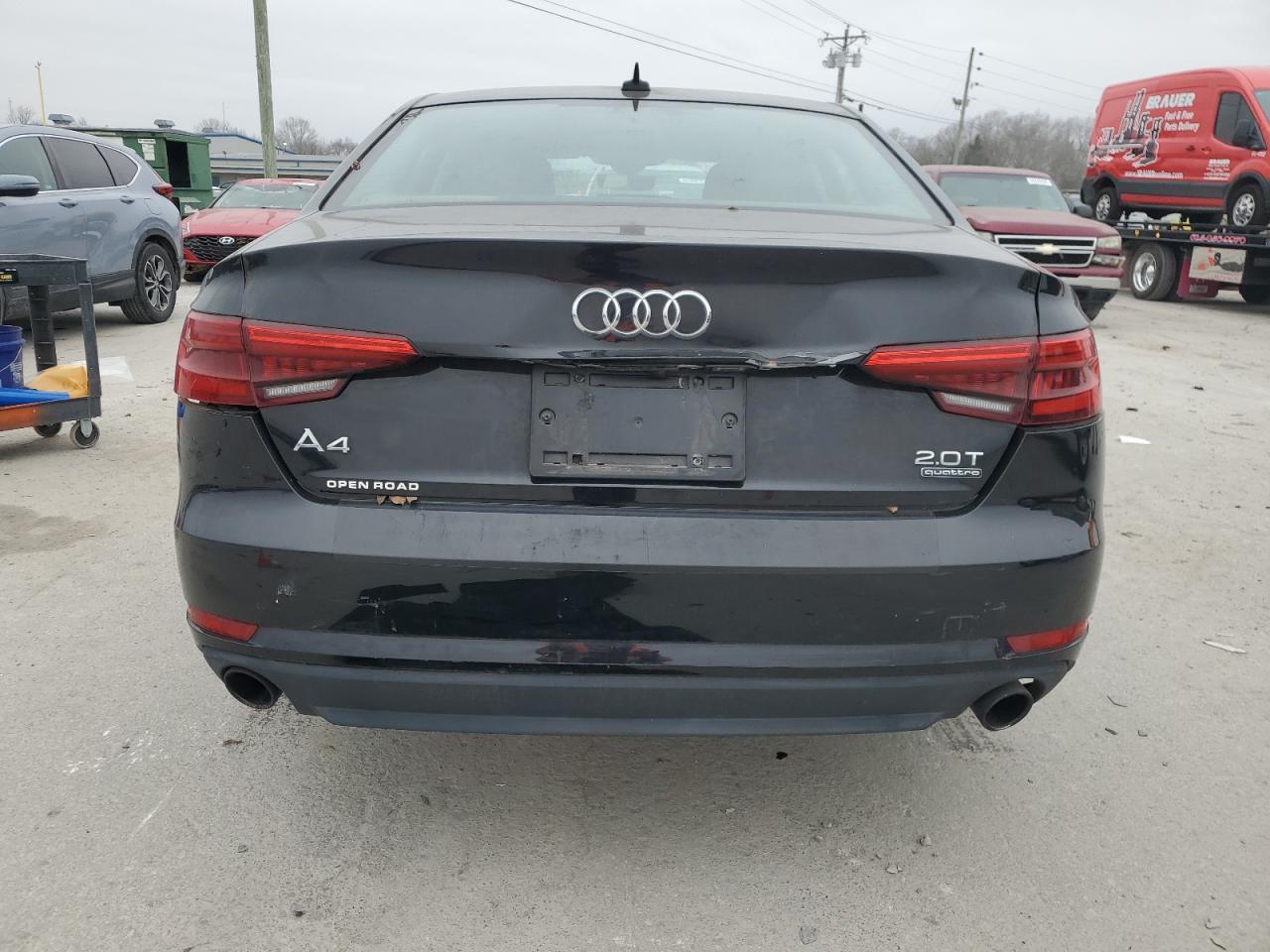 2017 Audi A4 VIN WAUANAF46HN033621 Copart auction photo, front end damage thumbnail 6