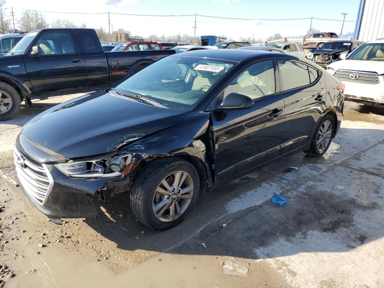 2017 Hyundai Elantra VIN 5NPD84LF3HH040718