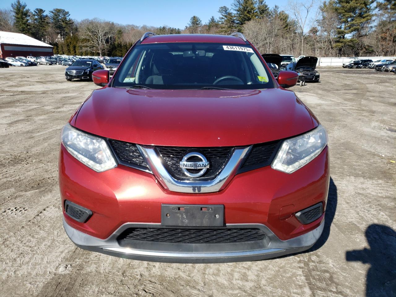 2016 Nissan Rogue VIN KNMAT2MV1GP651362 Copart auction photo, rear end damage thumbnail 5