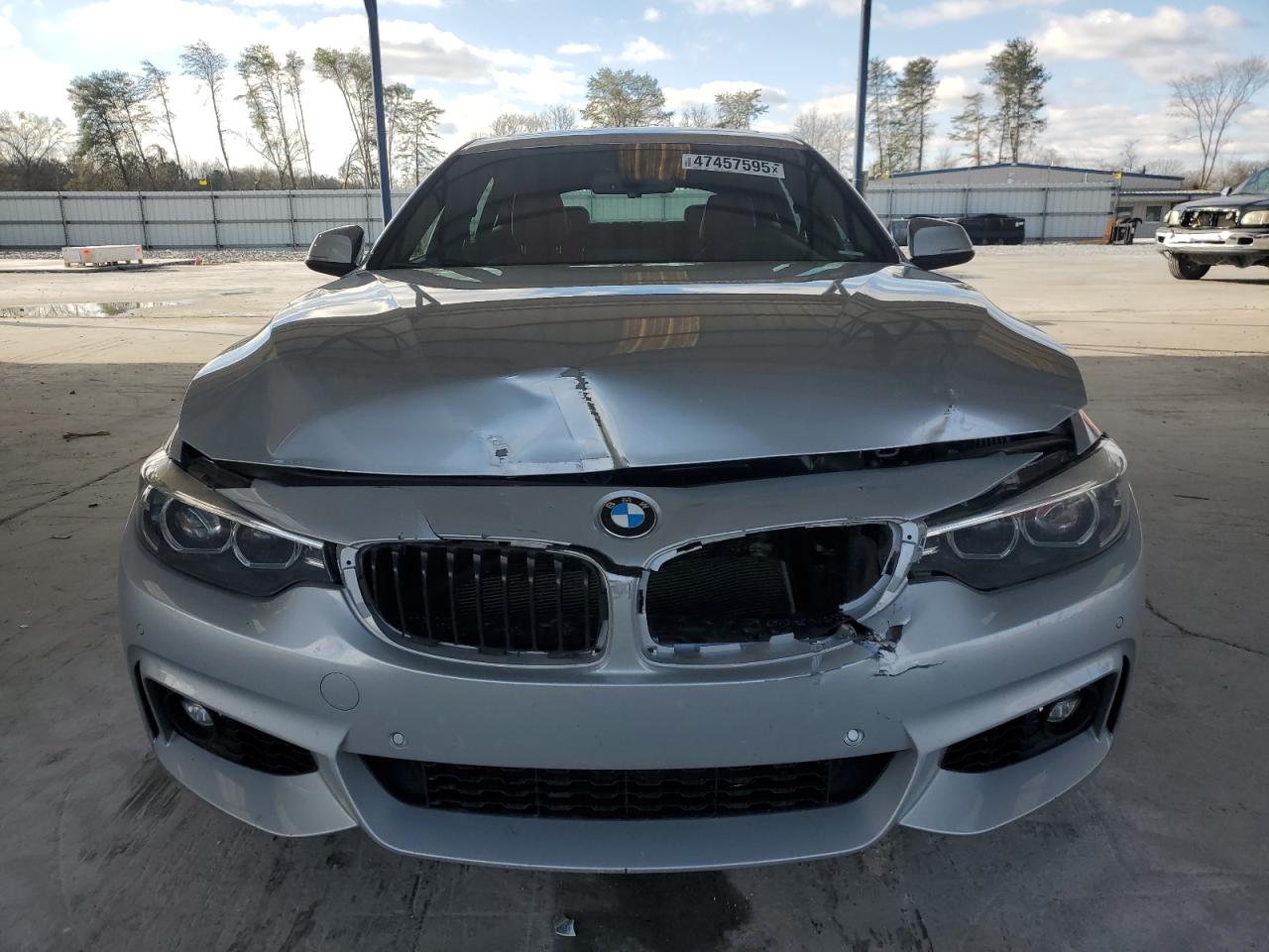 2019 BMW 4er VIN WBA4J3C52KBL08234 Copart auction photo, front end damage thumbnail 5