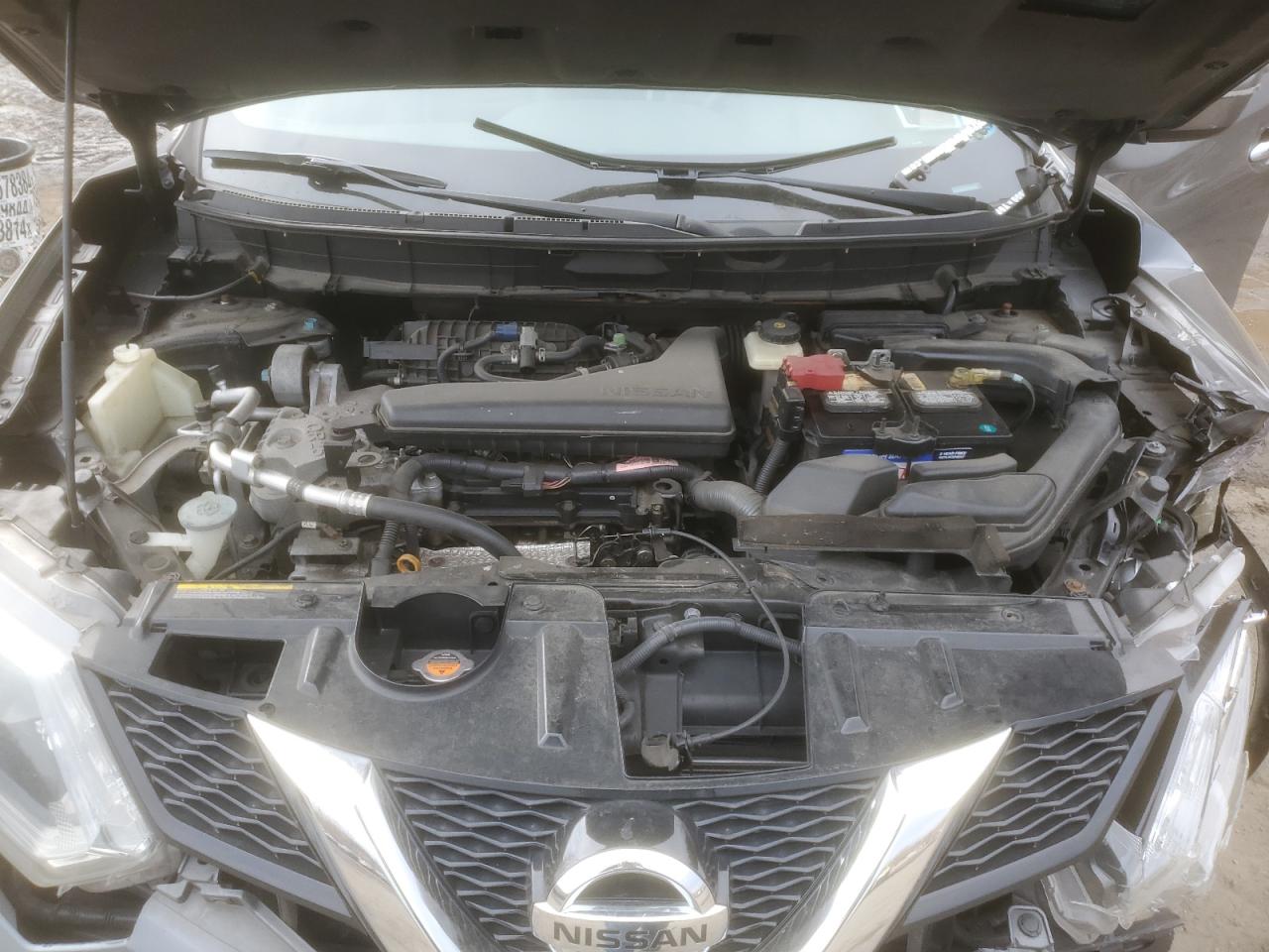 2015 Nissan Rogue VIN 5N1AT2MV2FC754050 Copart auction photo, front end / minor dent/scratches damage thumbnail 13