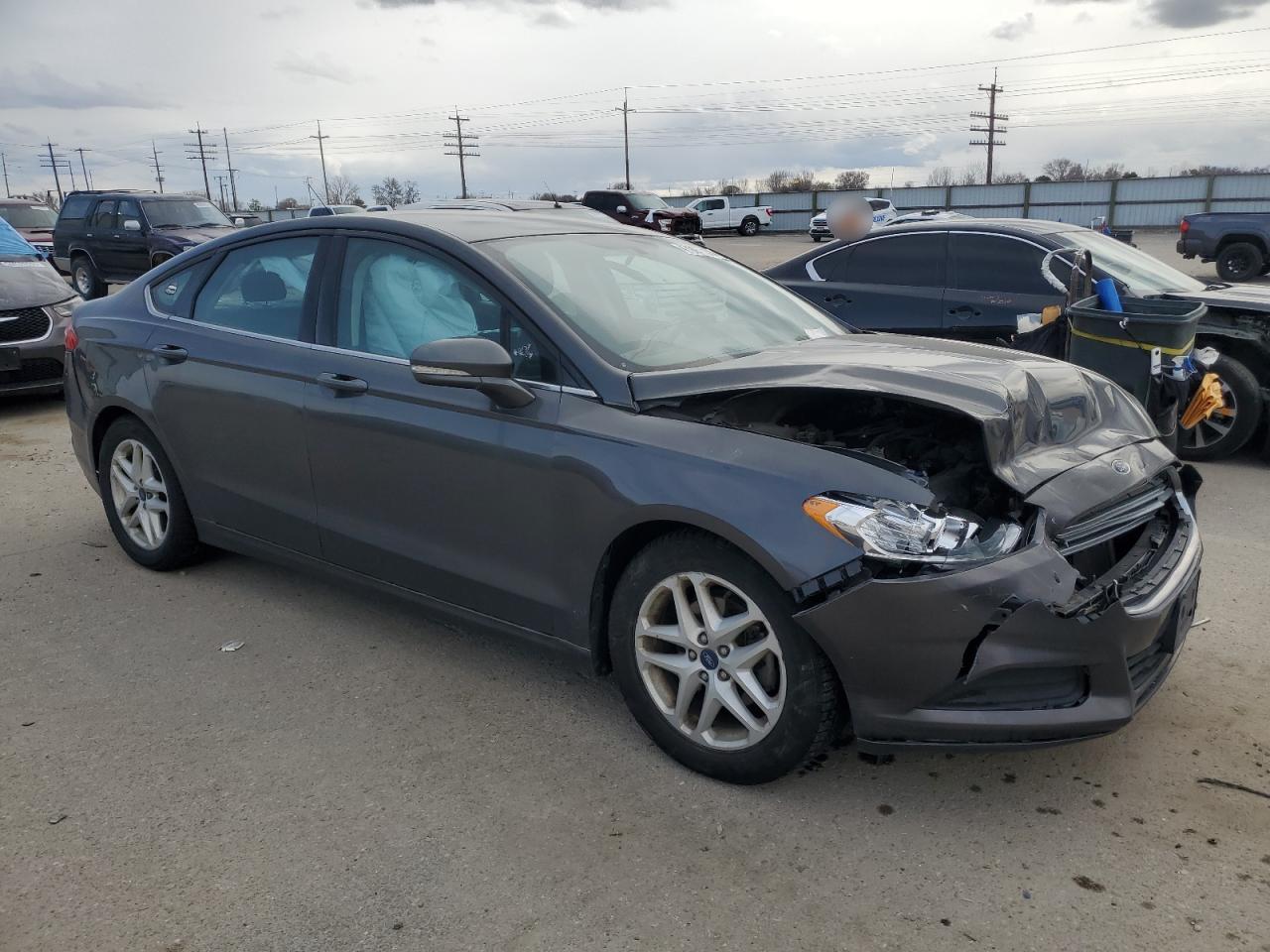 2016 Ford Fusion VIN 3FA6P0H73GR146285 Copart auction photo, front end / rear end damage thumbnail 4