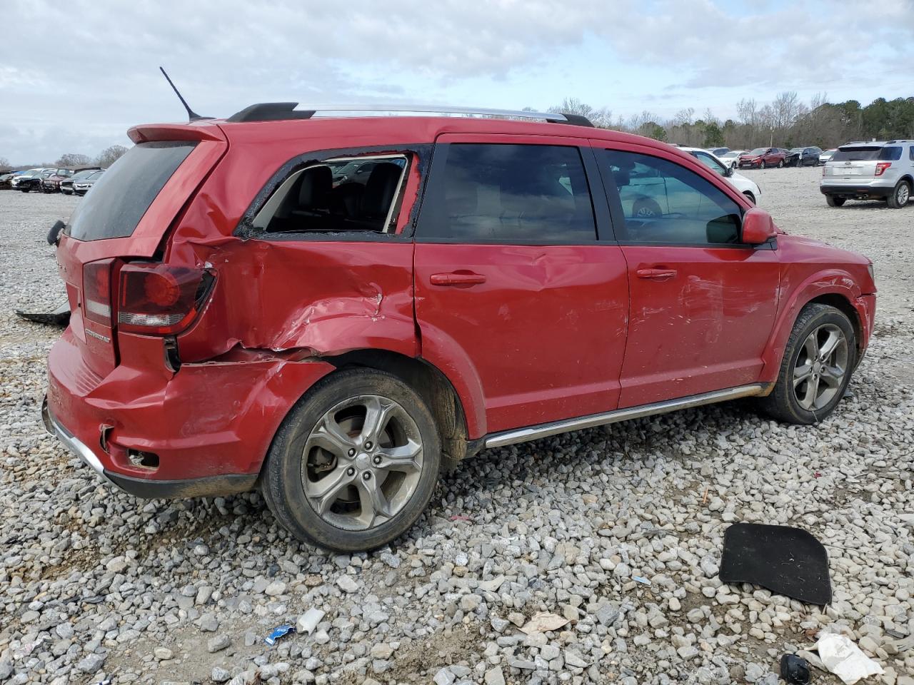 2016 Dodge Journey VIN 3C4PDCGG3GT207261 Copart auction photo, rear end damage thumbnail 3