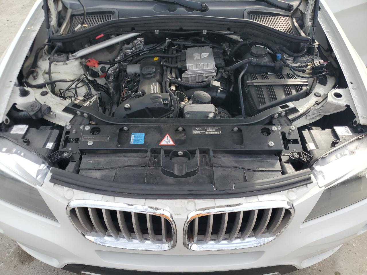 2011 BMW X3 VIN 5UXWX5C5XBL703275 Copart auction photo, rear end / side damage thumbnail 12