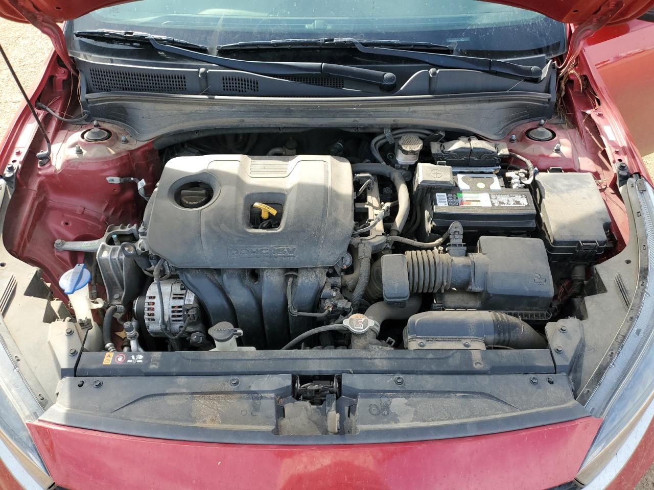 2023 KIA Forte VIN 3KPF24AD0PE512808 Copart auction photo, rear end damage thumbnail 13