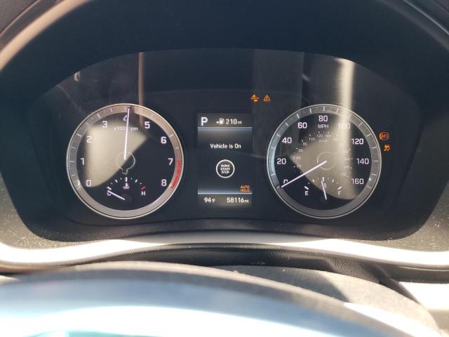 2019 Hyundai Sonata VIN 5NPE34AF2KH760959 Copart auction photo, front end / side damage thumbnail 9