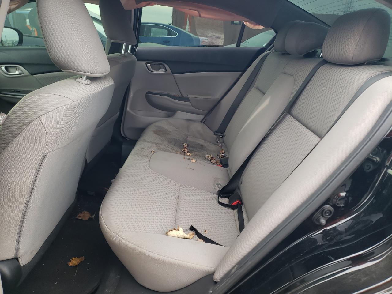 2015 Honda Civic VIN 19XFB2F52FE119624 Copart auction photo, side / rear end damage thumbnail 10