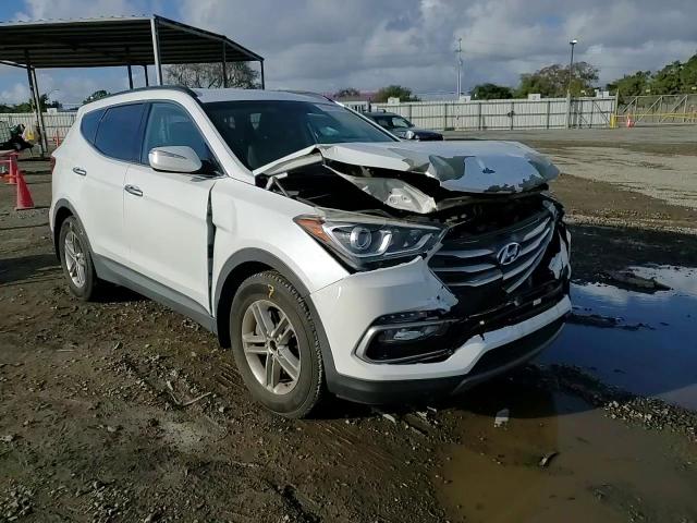 2018 Hyundai Santa Fe VIN 5NMZU3LB0JH053468 Copart auction photo, front end / minor dent/scratches damage thumbnail 12