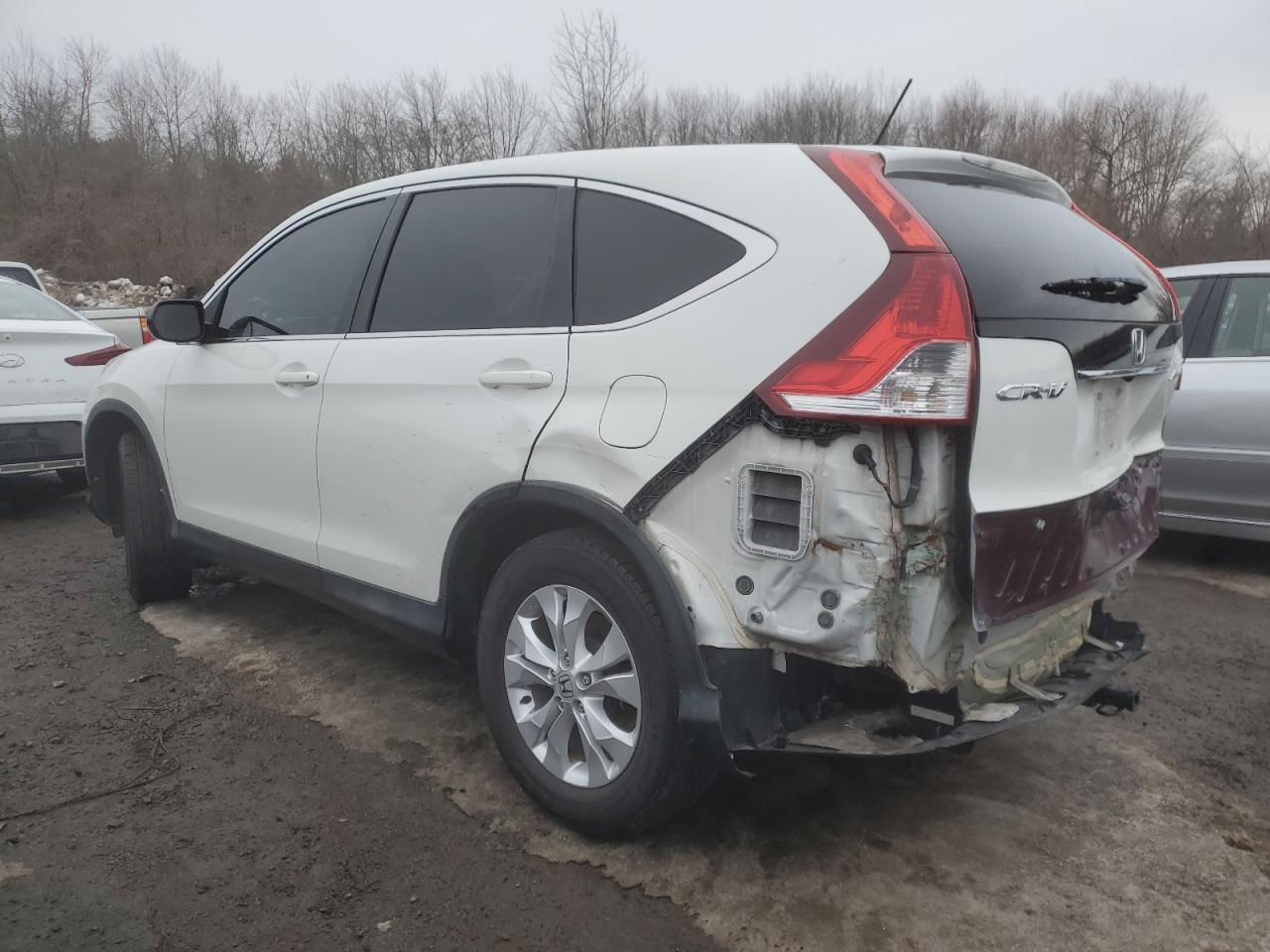 2014 Honda CR-V VIN 5J6RM3H59EL019031 Copart auction photo, rear end damage thumbnail 2