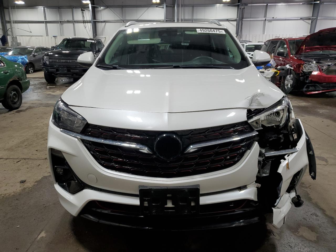 2021 Buick Encore VIN KL4MMESL6MB173195 Copart auction photo, front end damage thumbnail 5