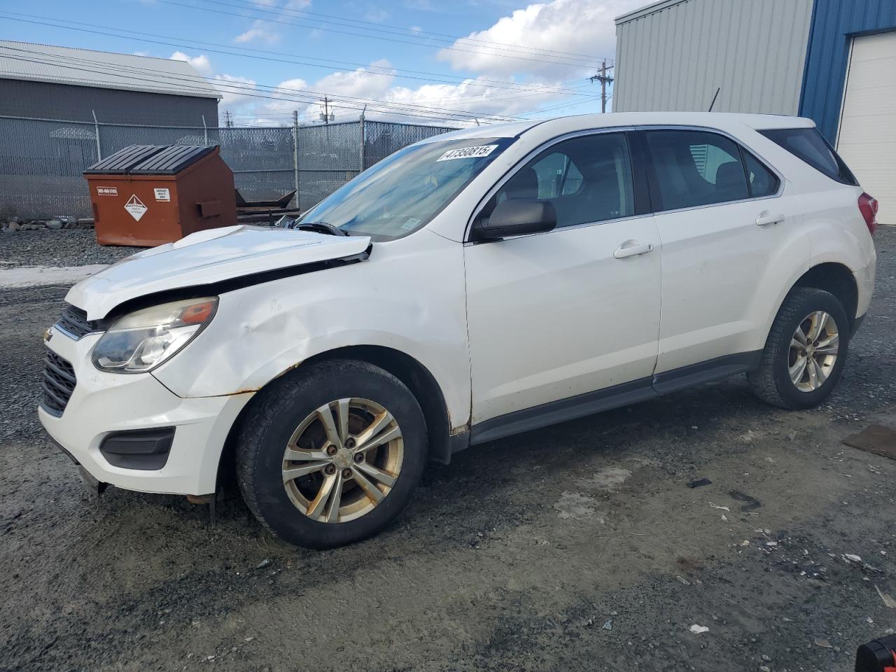 2016 Chevrolet Equinox VIN 2GNFLEEK5G6310064