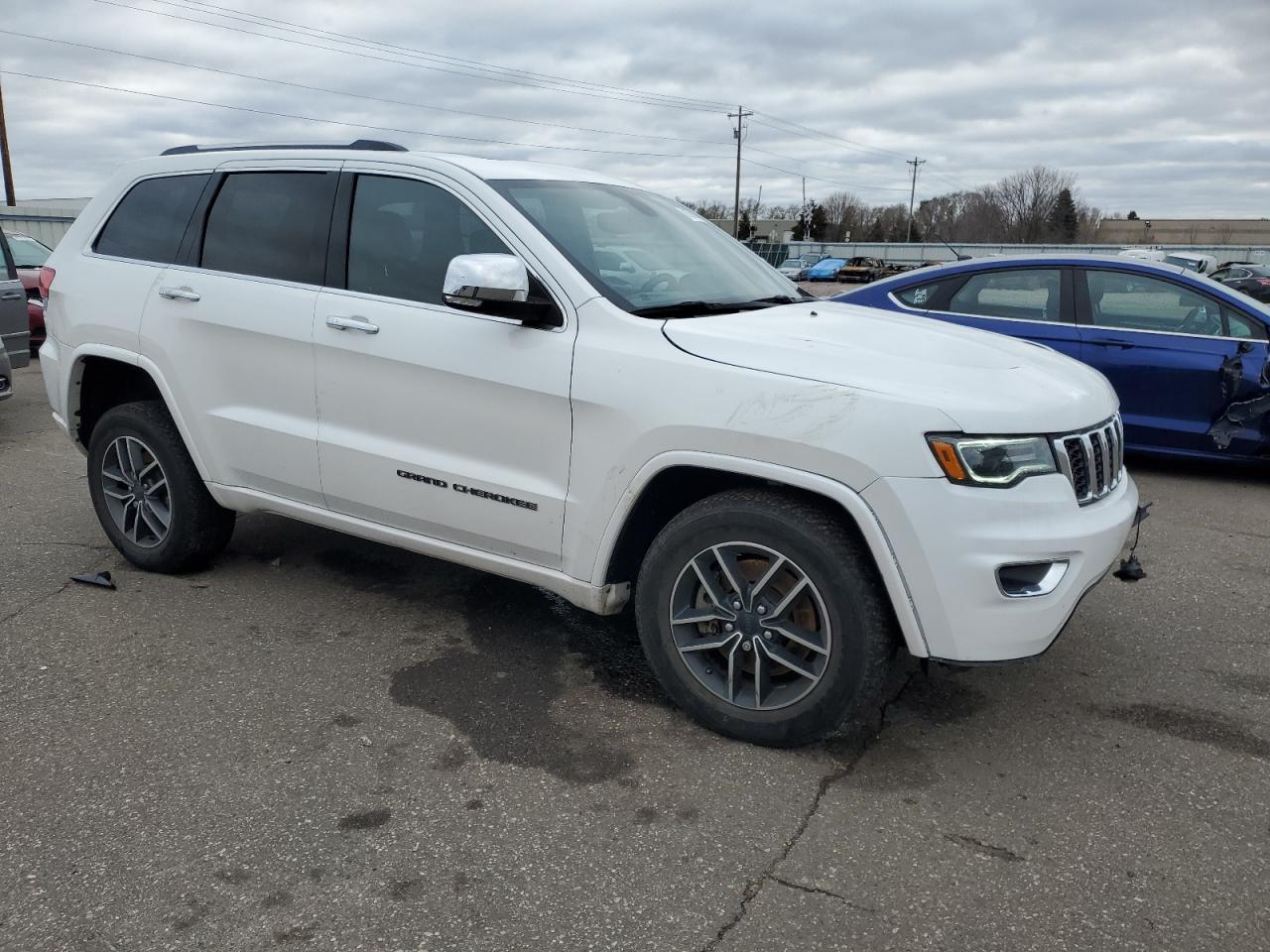 2019 Jeep Grand Cherokee VIN 1C4RJFCT6KC613965 Copart auction photo, front end damage thumbnail 4