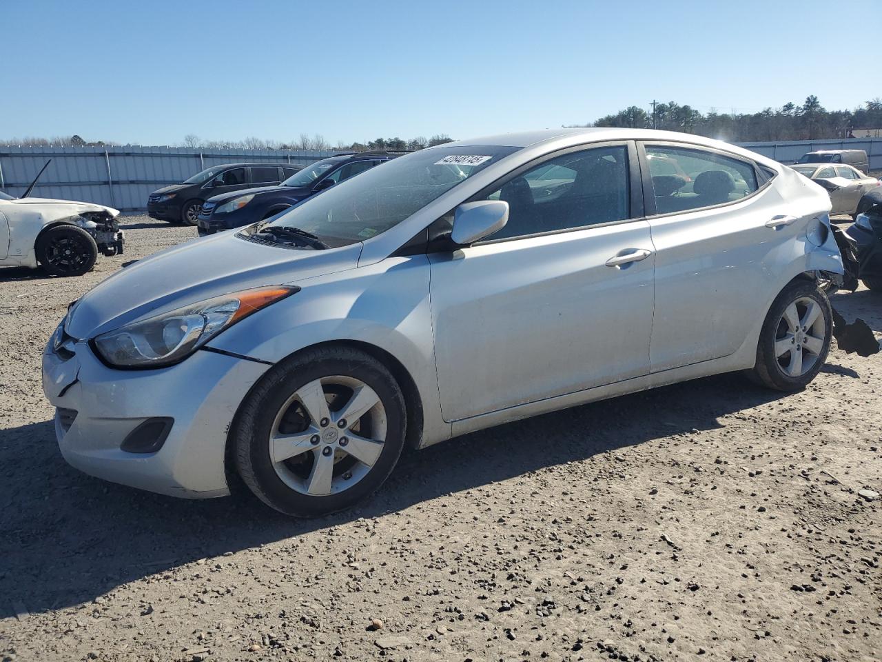 2013 Hyundai Elantra VIN 5NPDH4AE3DH317890