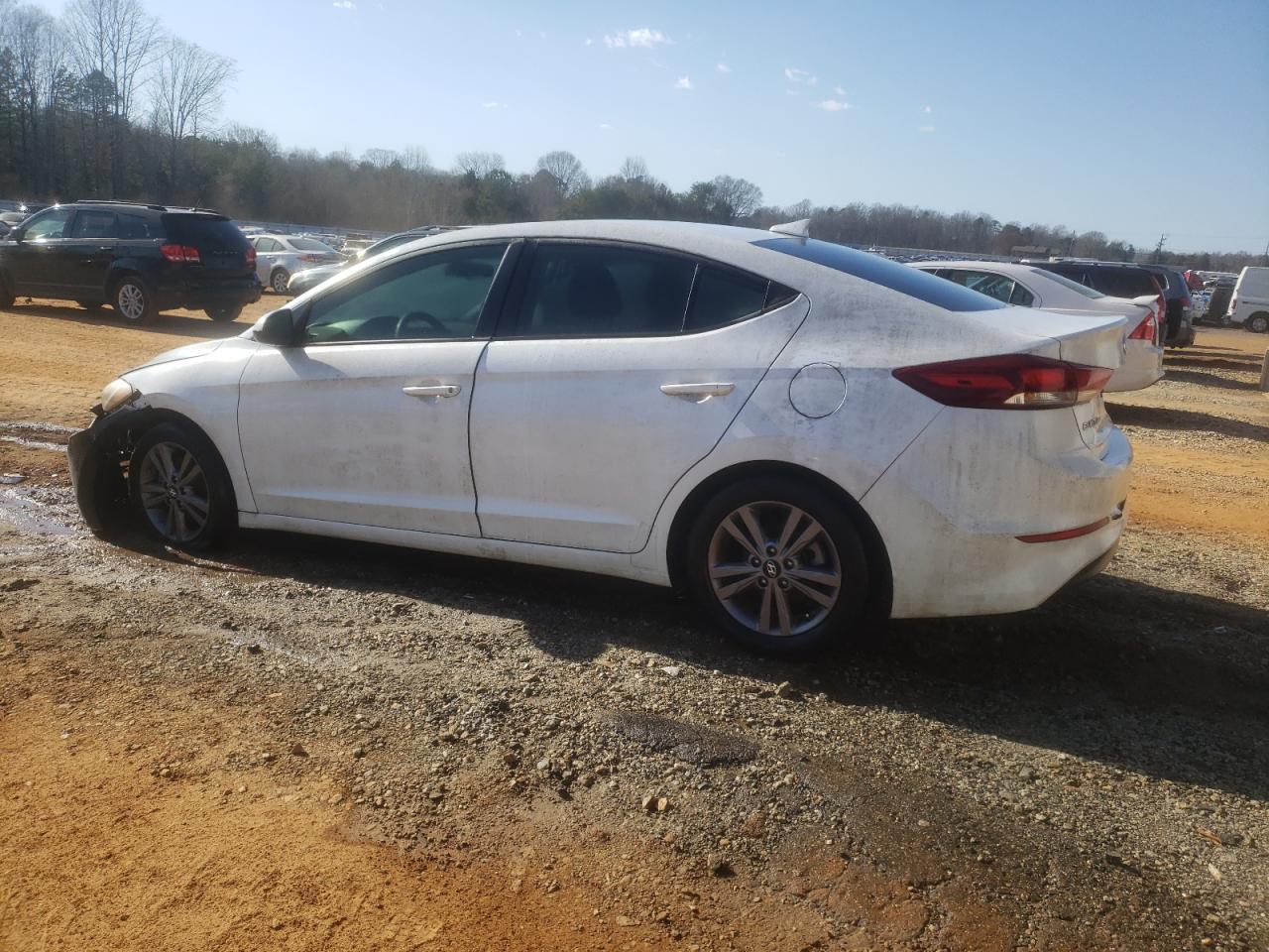 2018 Hyundai Elantra VIN 5NPD84LF8JH309463 Copart auction photo, front end / mechanical damage thumbnail 2