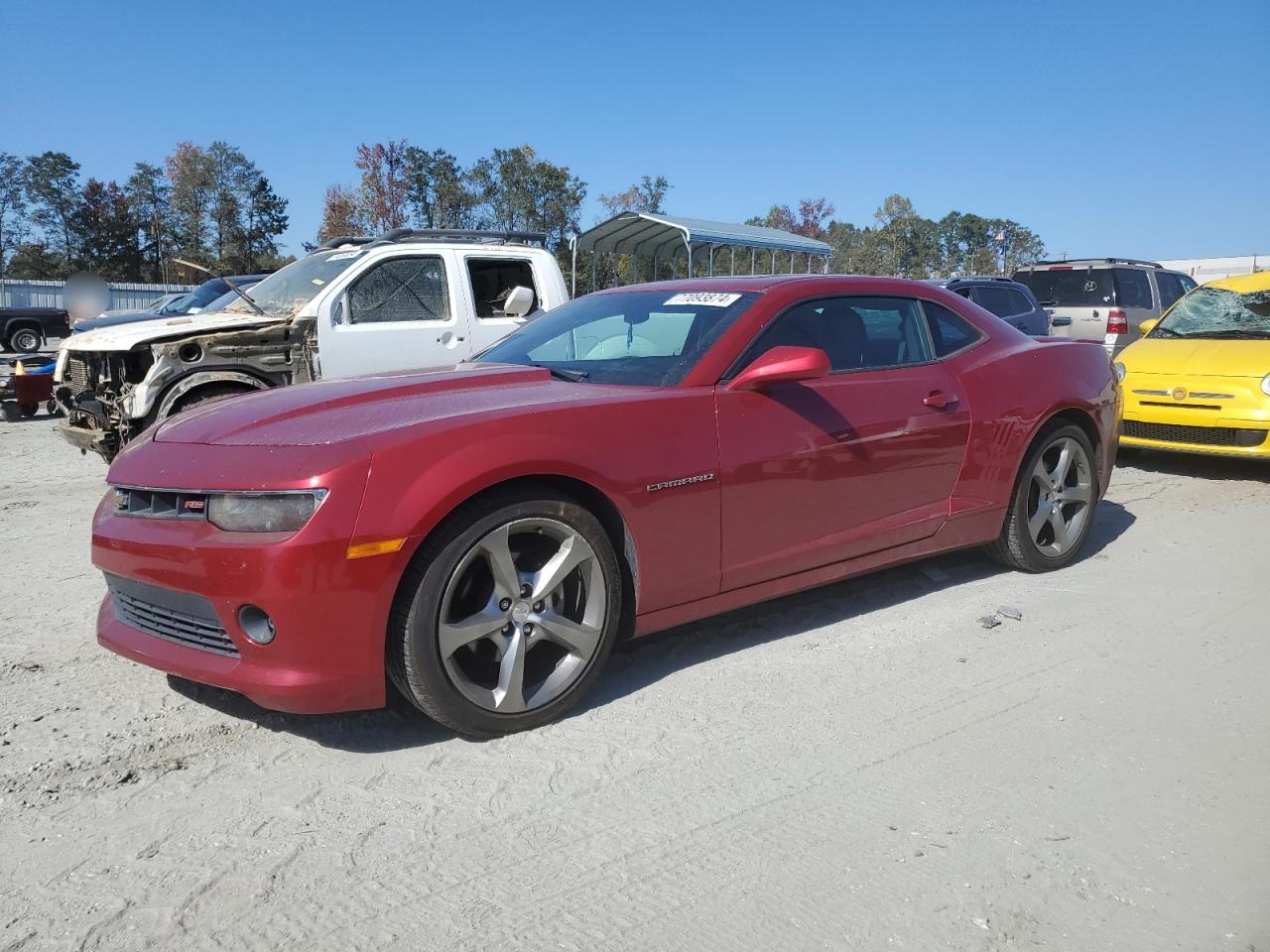 2014 Chevrolet Camaro VIN 2G1FC1E37E9204729