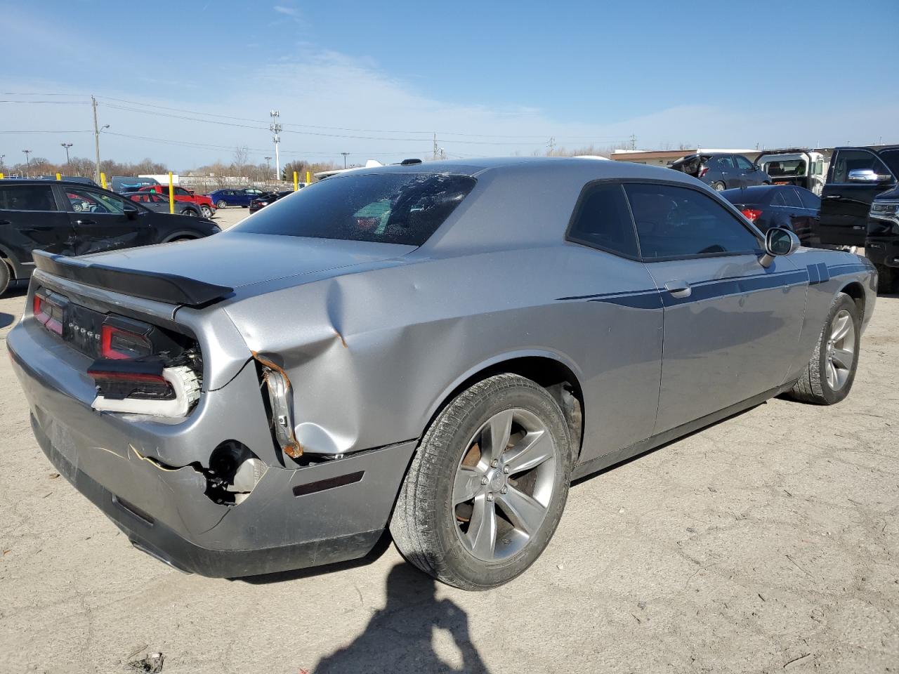 2015 Dodge Challenger VIN 2C3CDZAG4FH821192 Copart auction photo, rear end / minor dent/scratches damage thumbnail 3