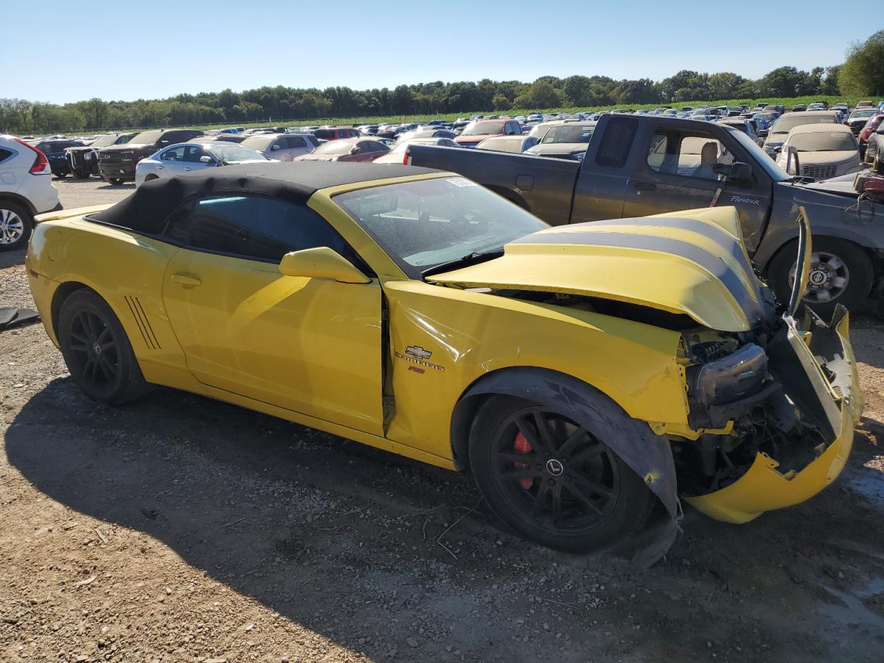2015 Chevrolet Camaro VIN 2G1FF3D35F9203424 Copart auction photo, front end damage thumbnail 4