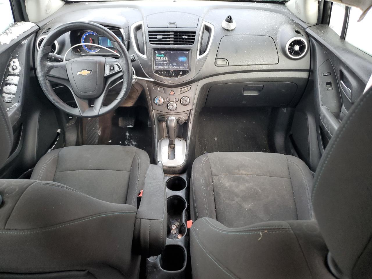 2016 Chevrolet Trax VIN KL7CJKSB5GB556613 Copart auction photo, all over damage thumbnail 8