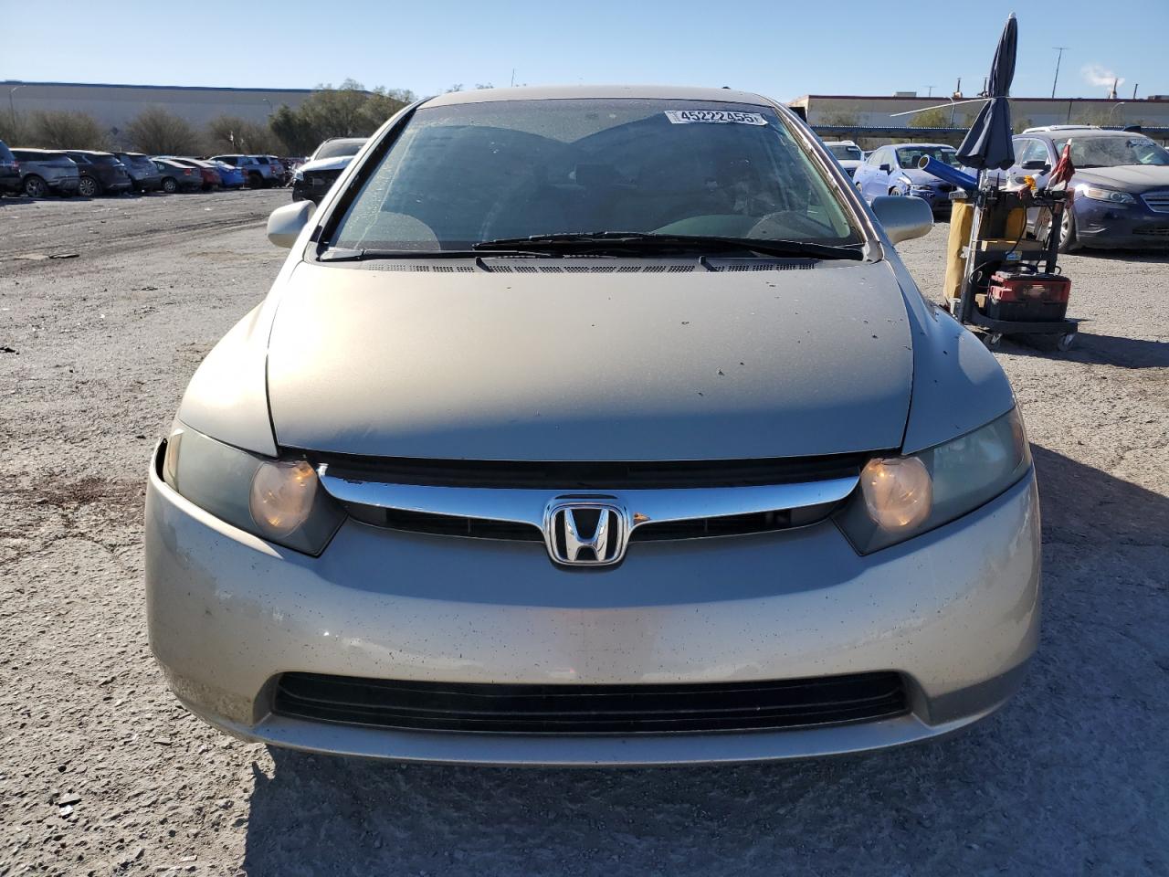 2008 Honda Civic VIN 1HGFA16528L105795 Copart auction photo, front end / side damage thumbnail 5
