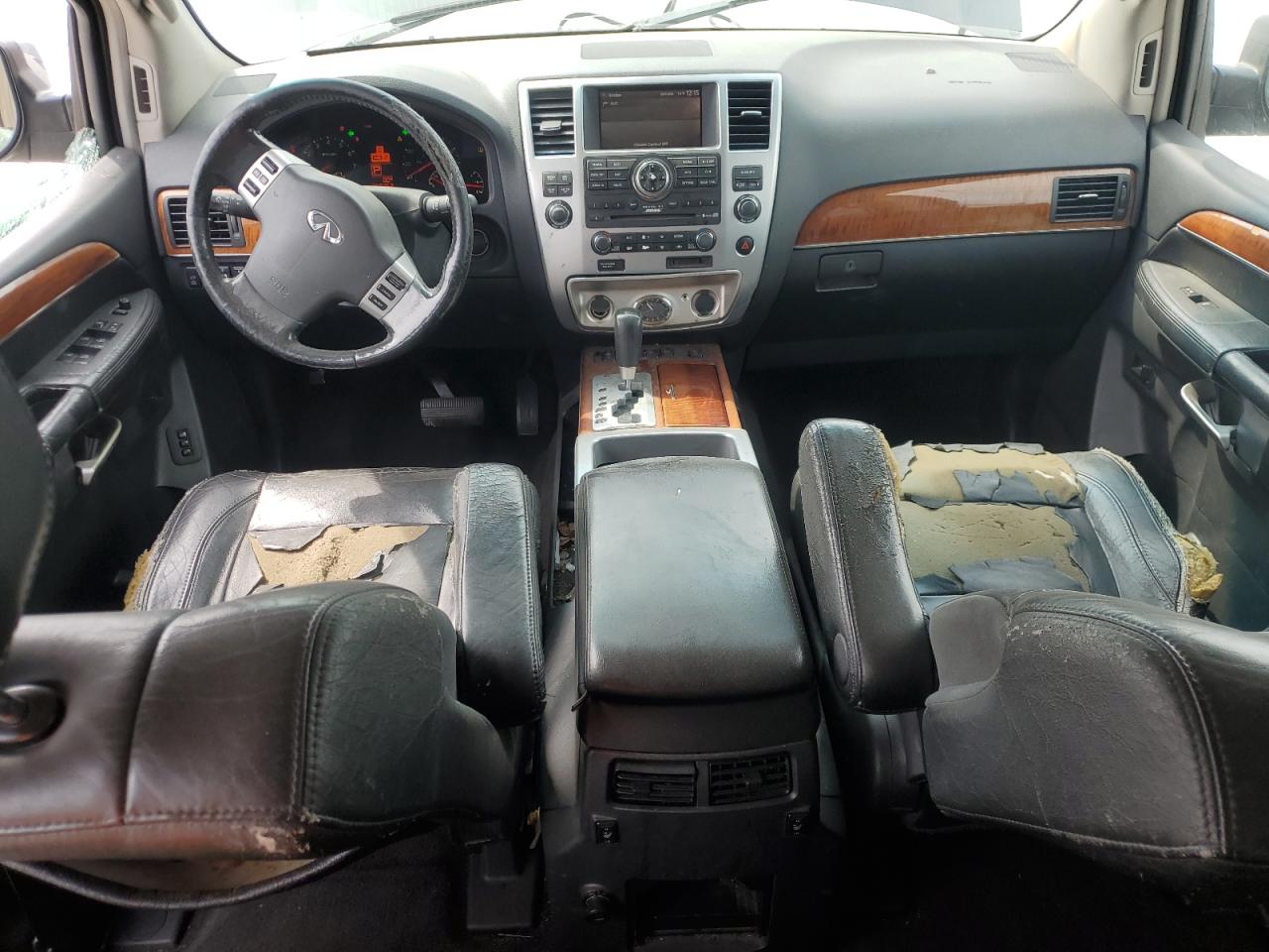2008 Infiniti QX56 VIN 5N3AA08DX8N908918 Copart auction photo, all over damage thumbnail 8
