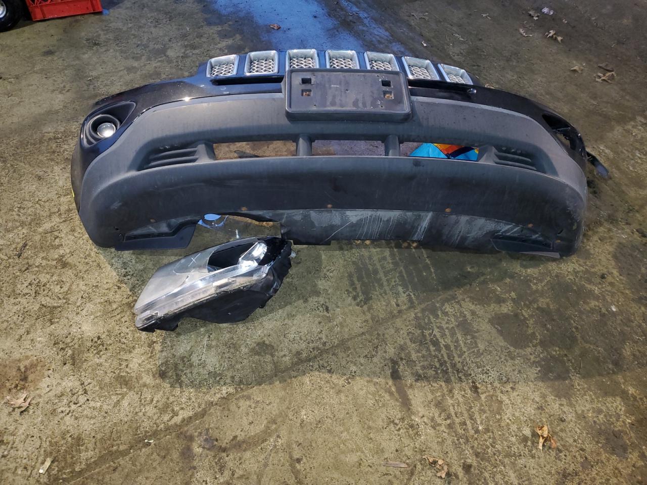 2014 Jeep Compass VIN 1C4NJDEB7ED642154 Copart auction photo, front end / side damage thumbnail 13