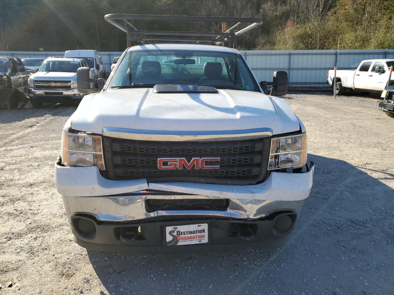2012 GMC Sierra VIN 1GD01ZCG7CF223594 Copart auction photo, front end damage thumbnail 5