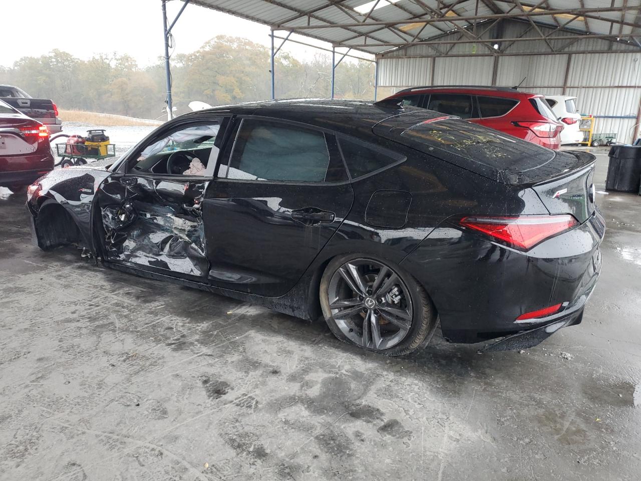 2024 Acura Integra VIN 19UDE4H31RA020615 Copart auction photo, all over damage thumbnail 2