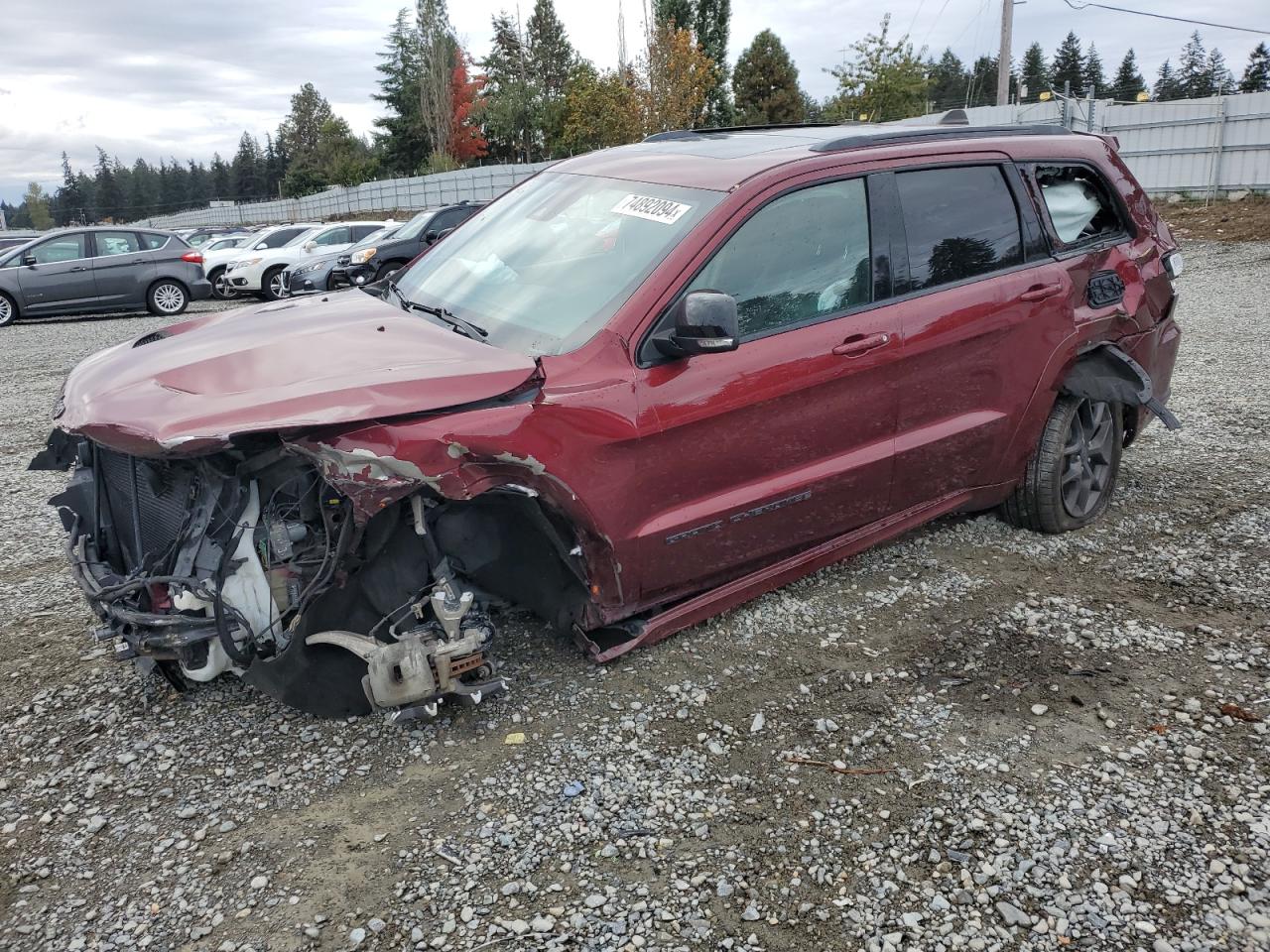 2020 Jeep Grand Cherokee VIN 1C4RJFBGXLC133322