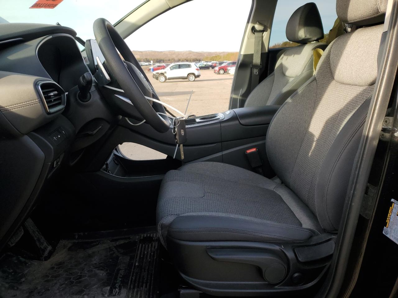 2023 Hyundai Santa Fe VIN 5NMS1DAJ0PH573883 Copart auction photo, front end / side damage thumbnail 7