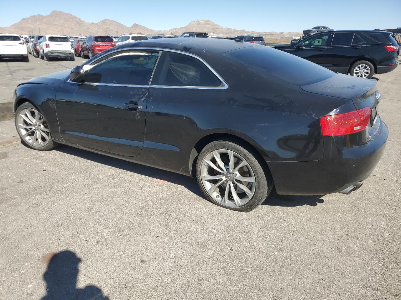 2014 Audi A5 VIN WAULFAFR2EA052719 Copart auction photo, front end damage thumbnail 2