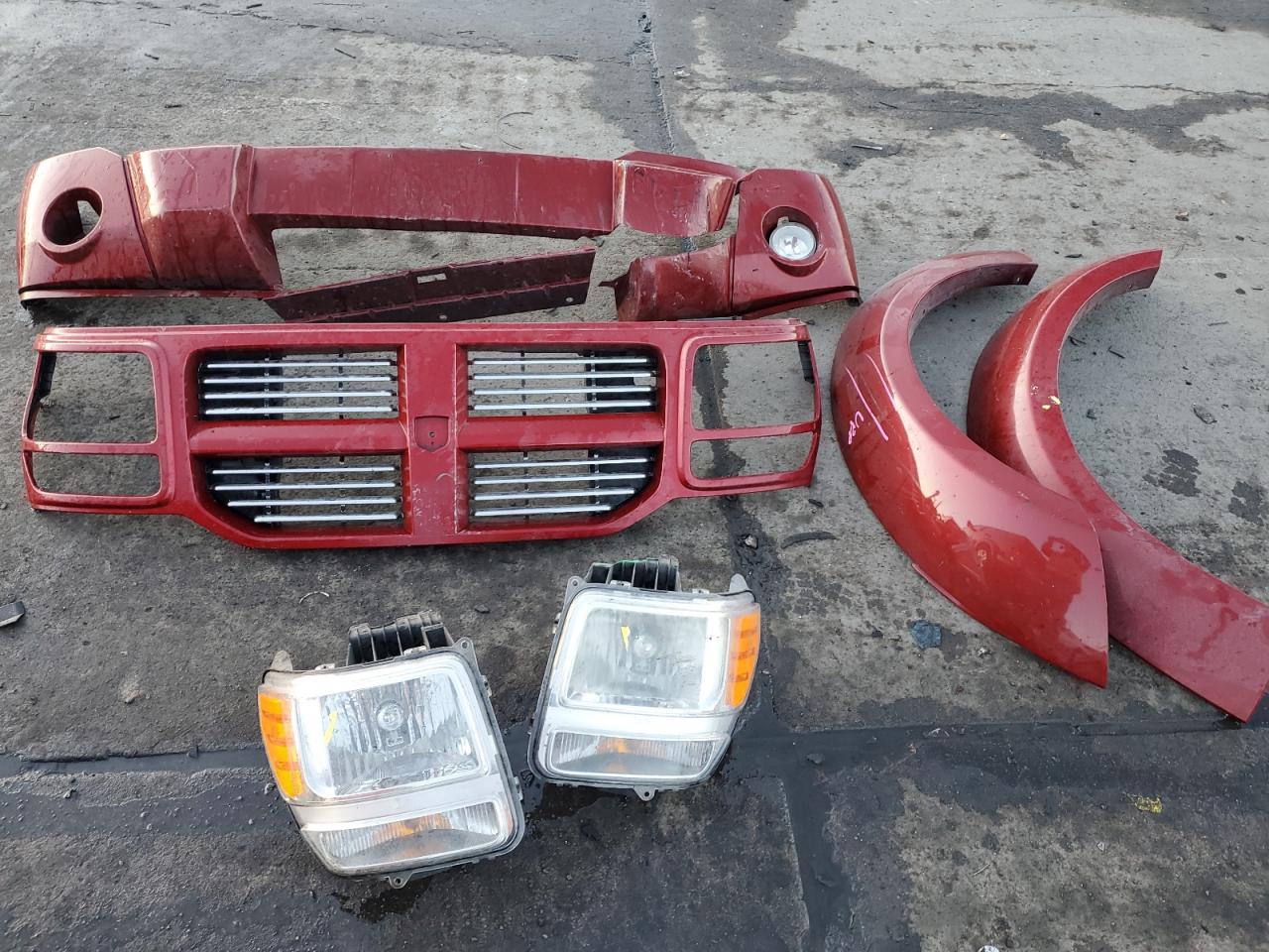 2010 Dodge Nitro VIN 1D4PU4GK2AW157676 Copart auction photo, front end damage thumbnail 13